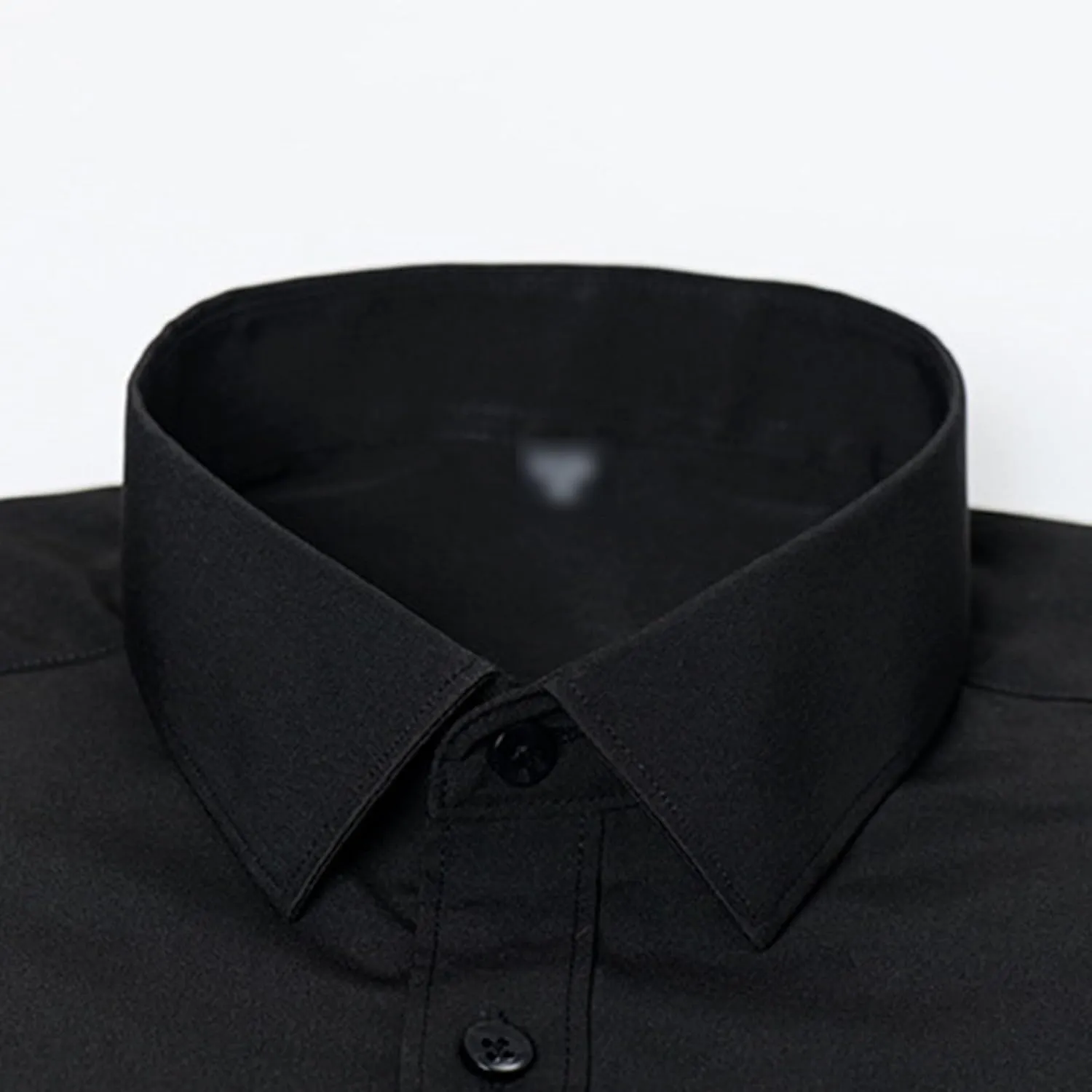 JEShifangjiusu Men Long Sleeve Wrinkle Free Dress Shirts Regular Fit Casual Button Down Shirts Cotton Business Textured Shirt