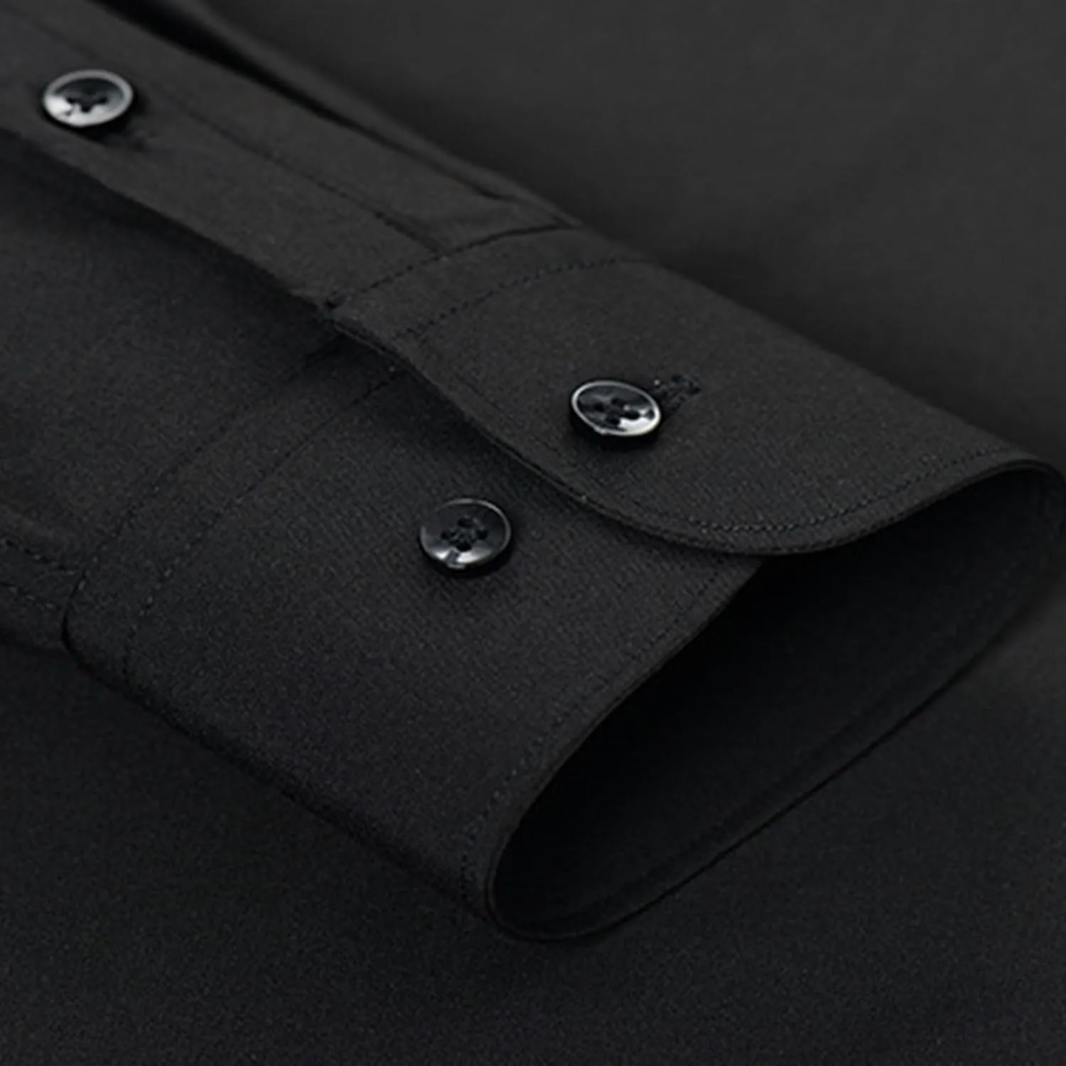 JEShifangjiusu Men Long Sleeve Wrinkle Free Dress Shirts Regular Fit Casual Button Down Shirts Cotton Business Textured Shirt