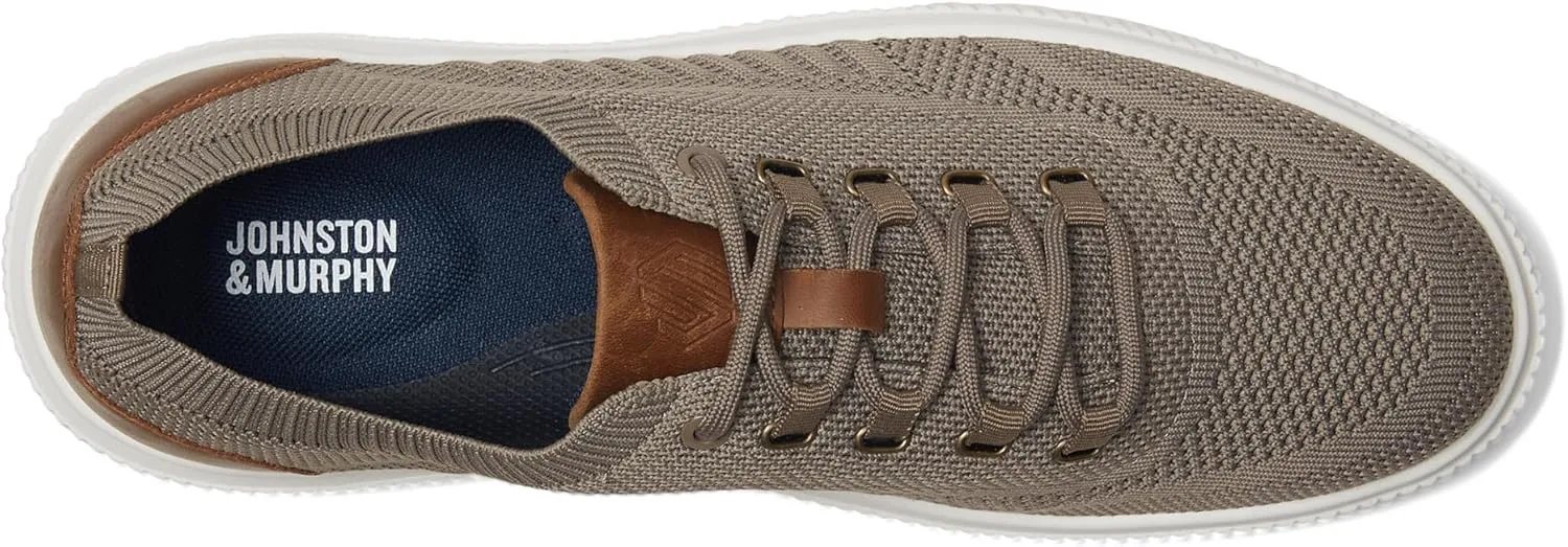 Johnston & Murphy Men's Dixon Knit U-Throat Sneaker