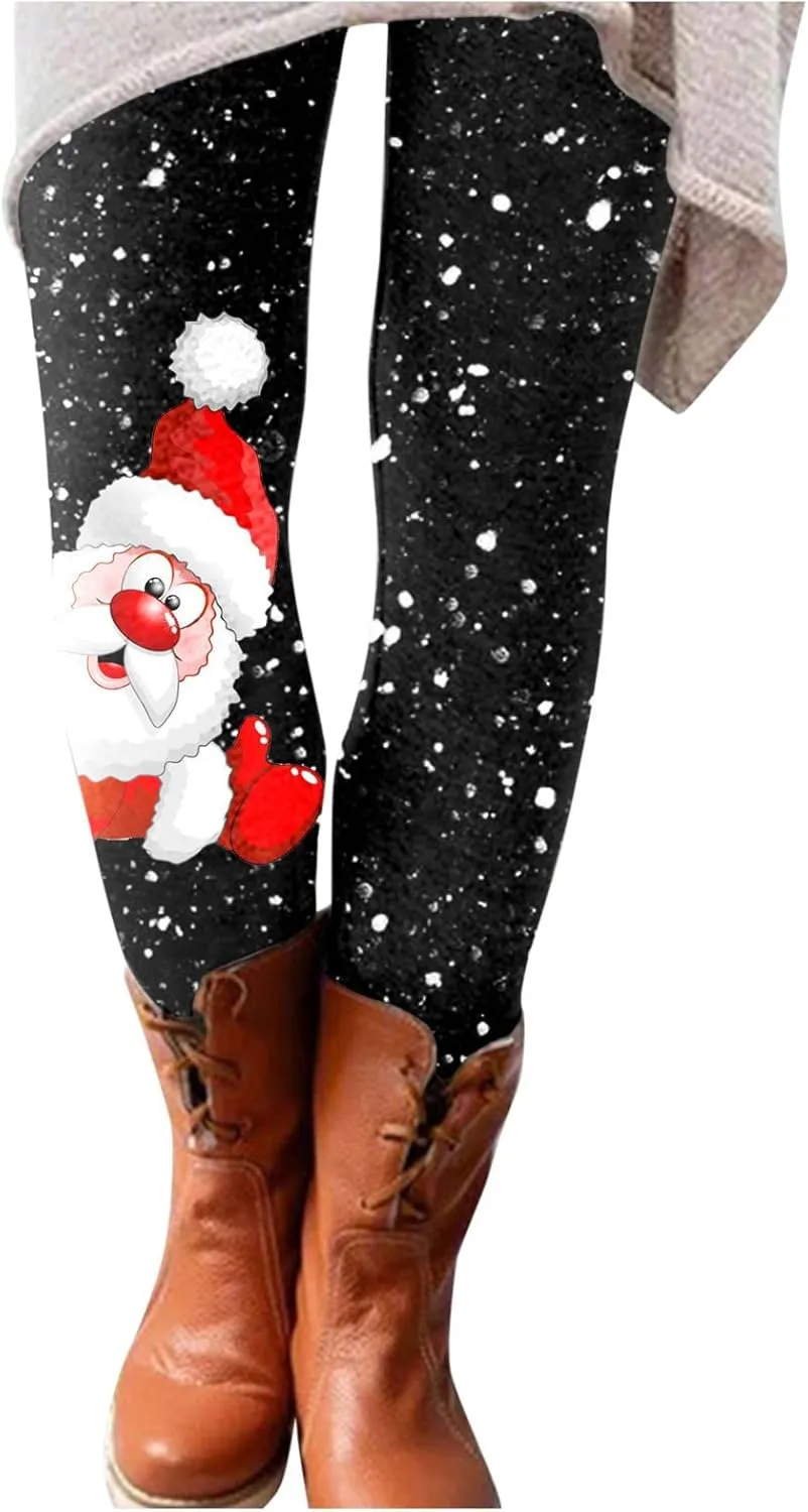LCMTWX Corduroy Pants for Women Pants for Teen Girls Leggings Gym High Waisted Leggings Tummy Control Cotton Leggings Elf