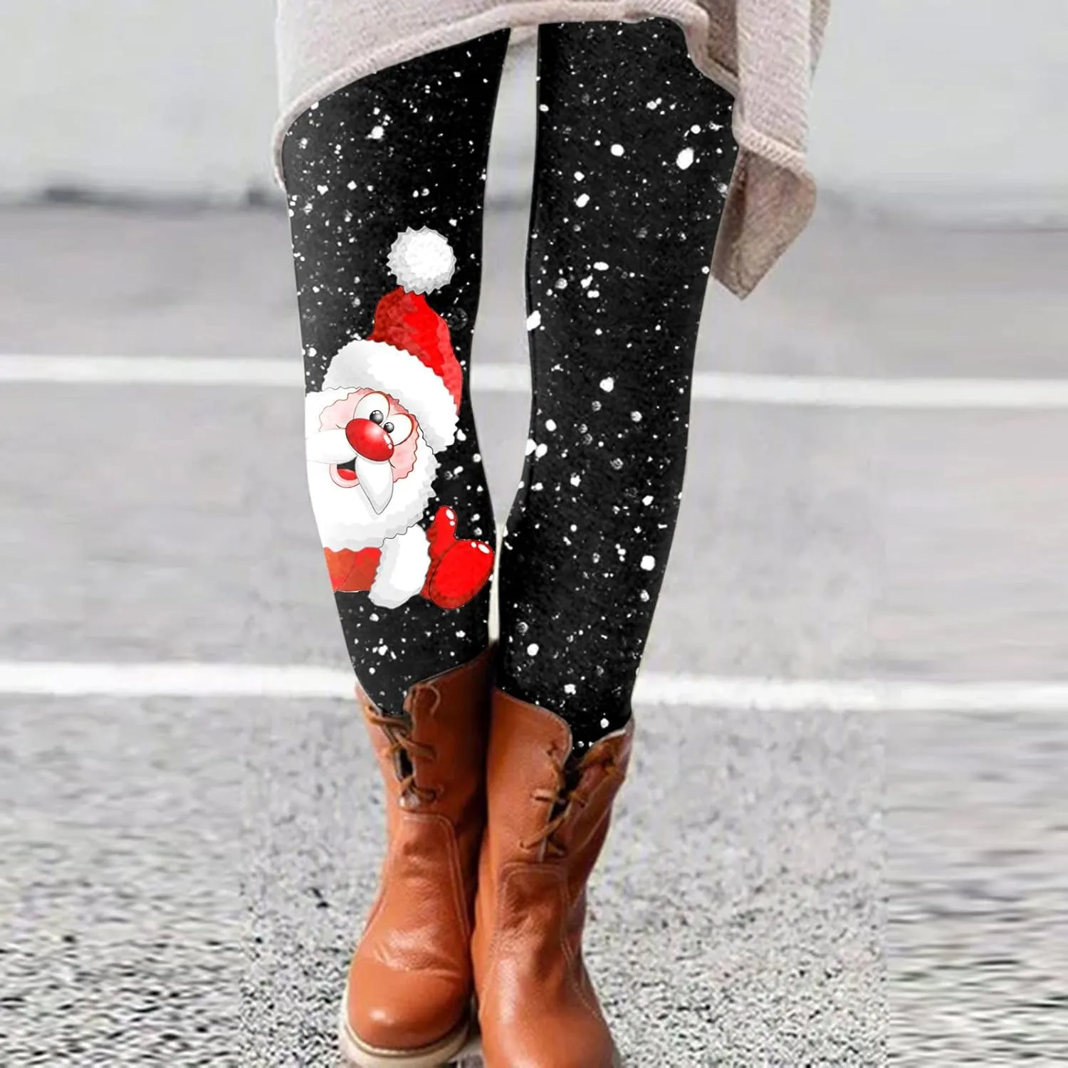 LCMTWX Corduroy Pants for Women Pants for Teen Girls Leggings Gym High Waisted Leggings Tummy Control Cotton Leggings Elf