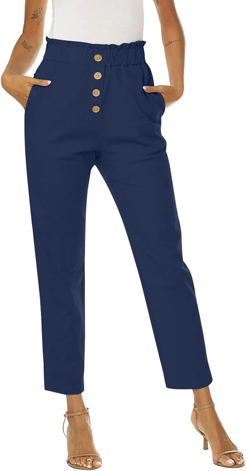 LCMTWX Sweatpants Women Casual Fashion Short Pants Pants Solid Pants Pants Women Womens Capri Jeans Yoga Pants with Pockets
