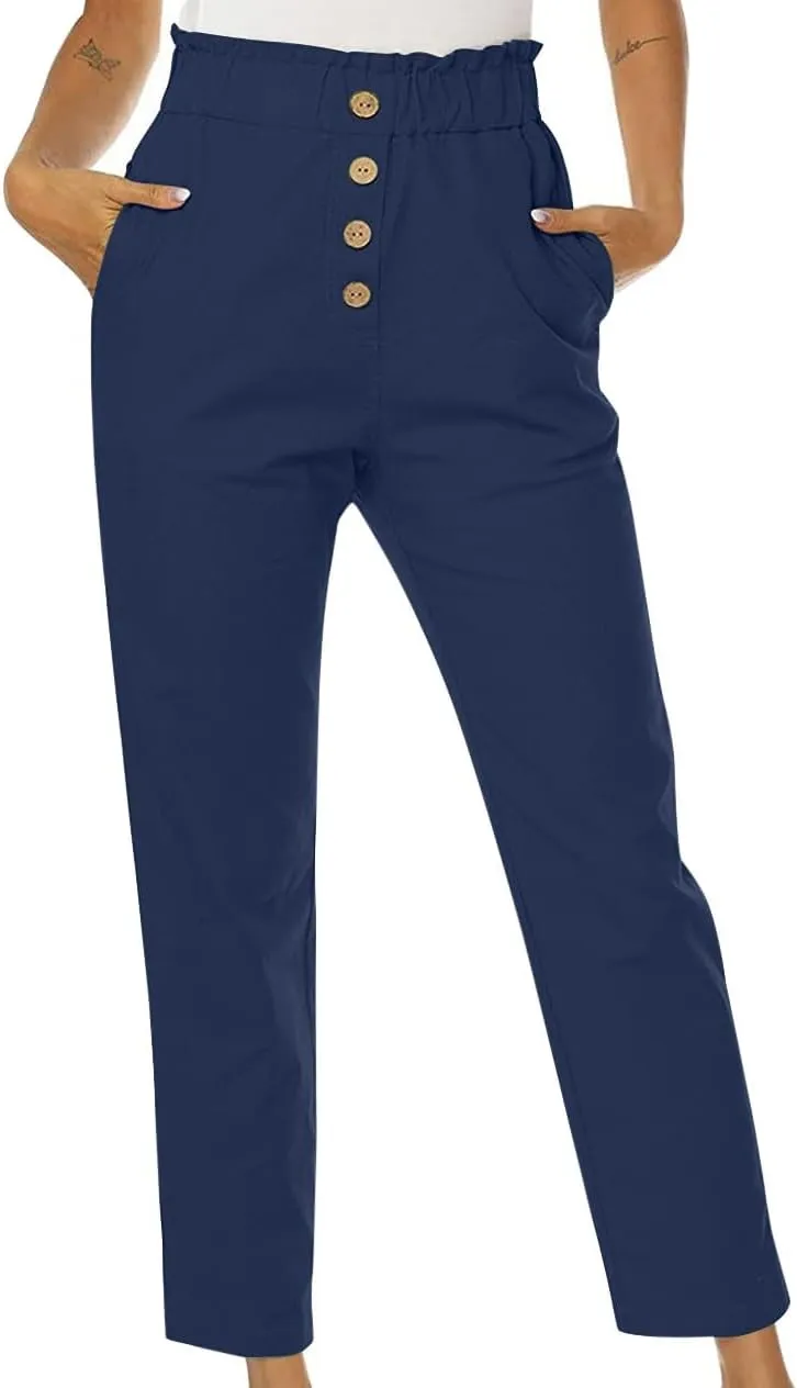 LCMTWX Sweatpants Women Casual Fashion Short Pants Pants Solid Pants Pants Women Womens Capri Jeans Yoga Pants with Pockets