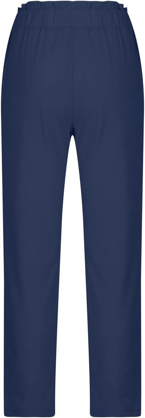 LCMTWX Sweatpants Women Casual Fashion Short Pants Pants Solid Pants Pants Women Womens Capri Jeans Yoga Pants with Pockets