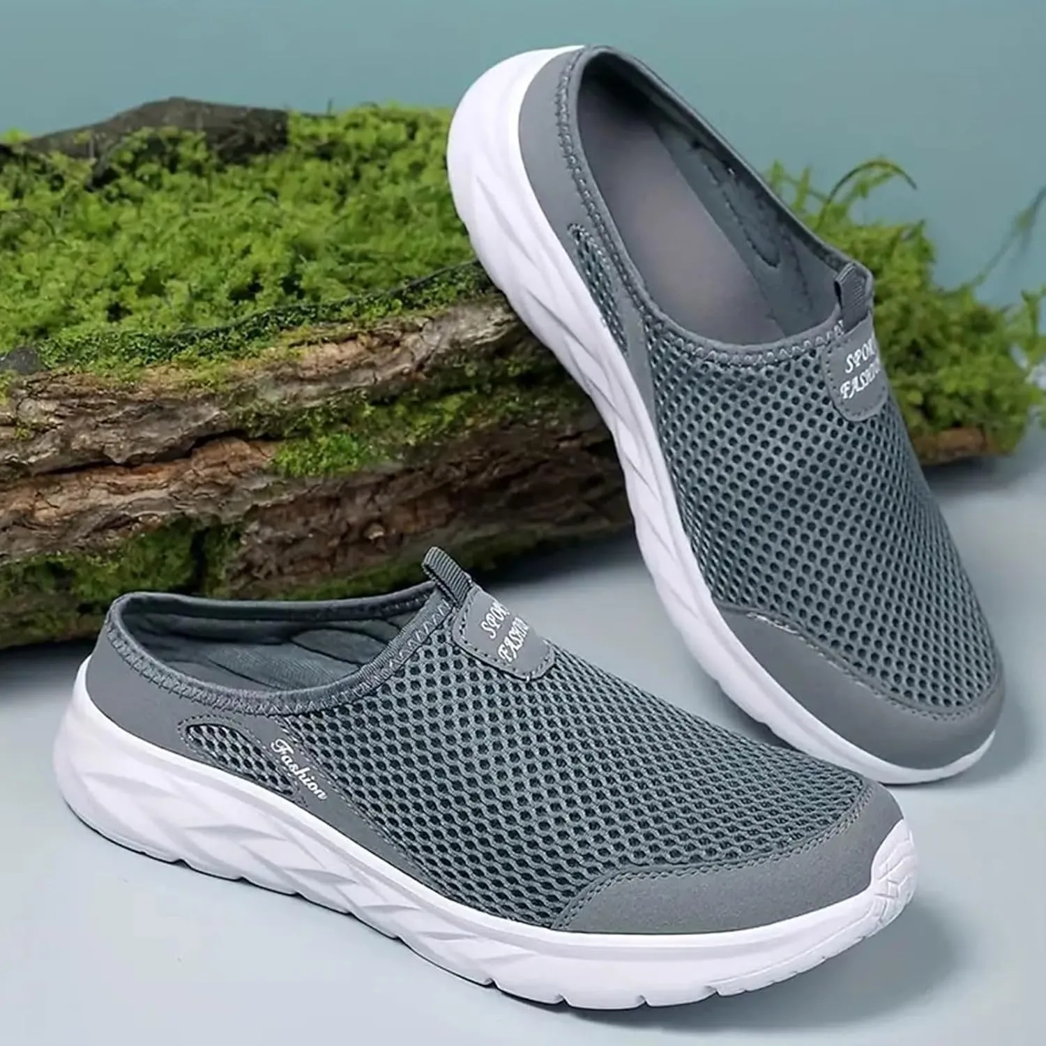 Light-Weight Slip in Mens Loafers & Slip-Ons Stretch Men's Casual Breathable Slip On Sneakers Shoes for Men