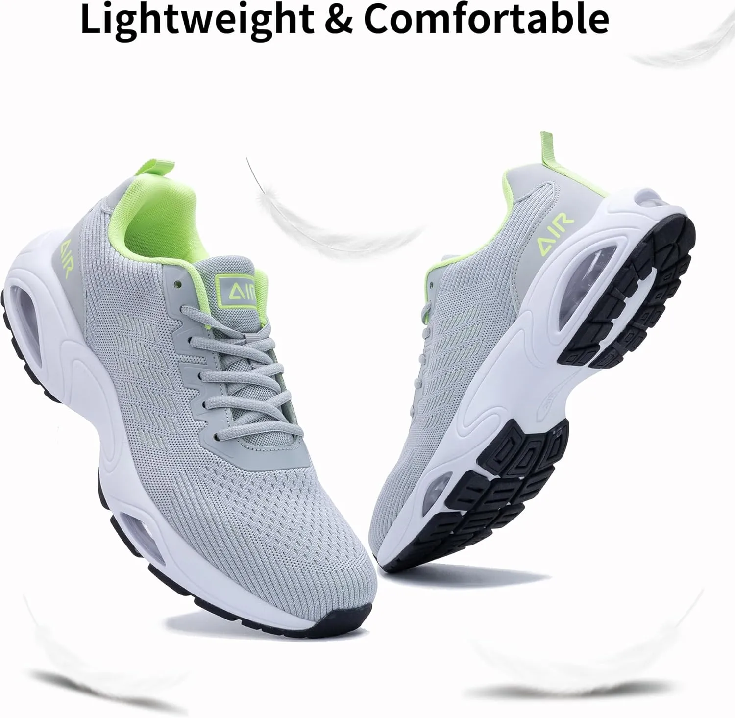 MAFEKE Mens Athletic Running Shoes Tennis Walking Fashion Sneakers Gym Comfortable Sport Non Slip Workout Cross Training Breathable Shoe Size 7-13