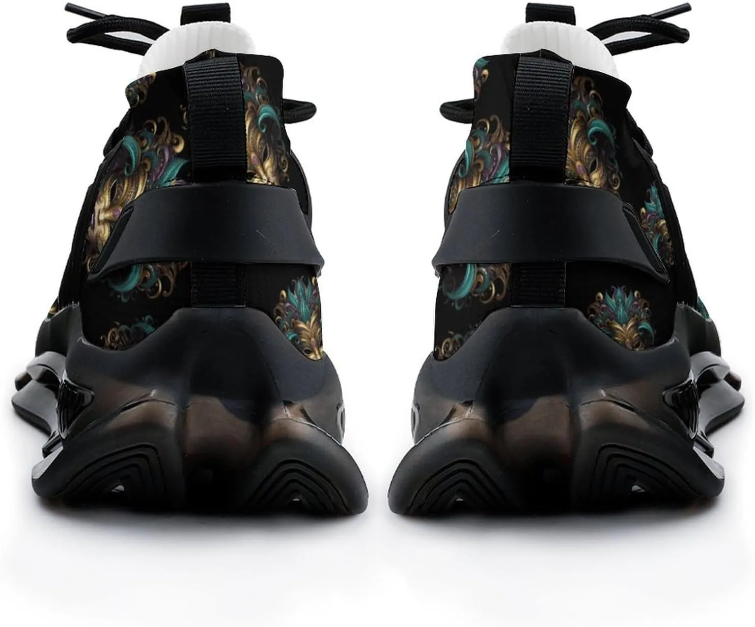 Mardi And Gras Mask Mens Sneakers Running Shoes Lightweight Athletic Shoes for Jogging Walking Gym