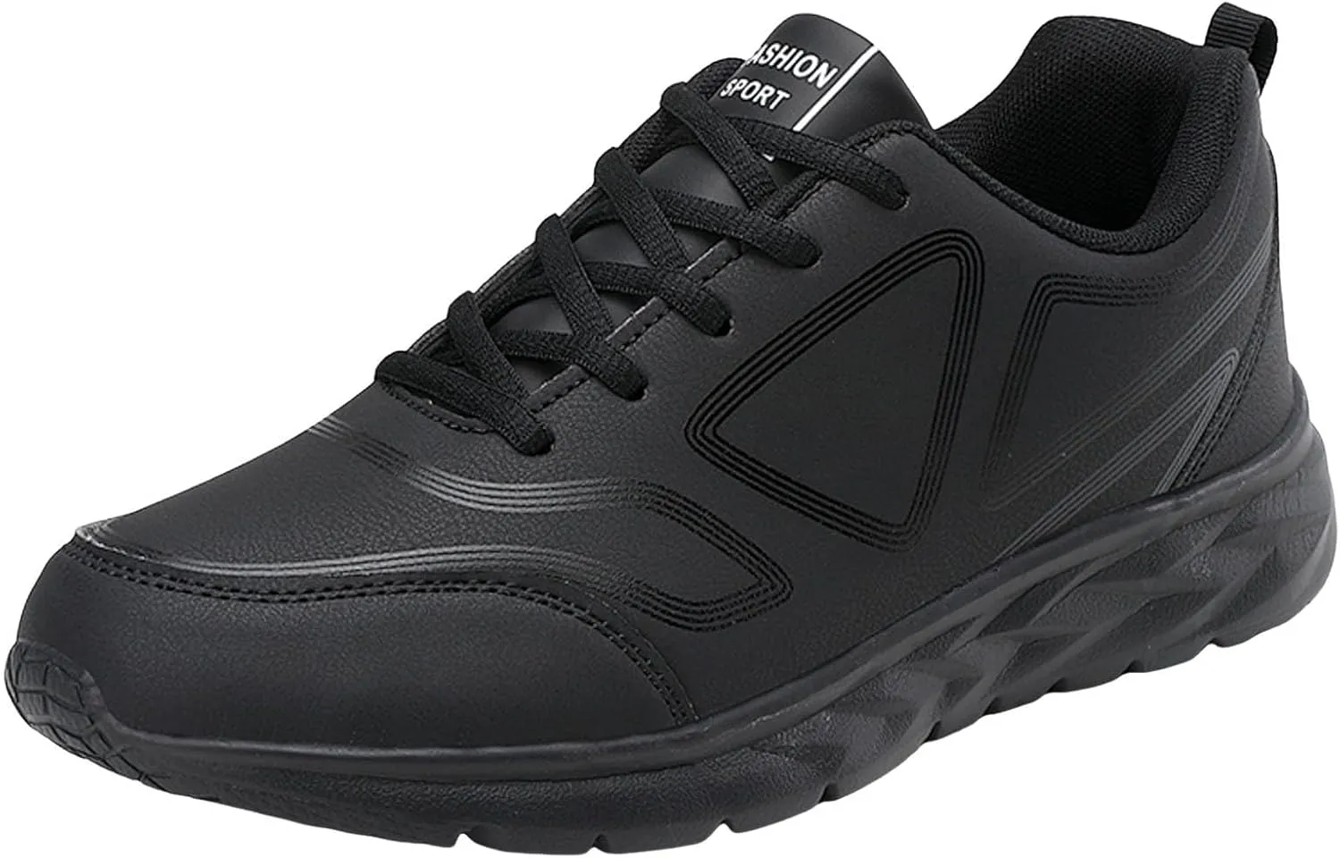 Men Casual Shoes Fashionable New Pattern Simple Solid Color Autumn and Winter Lace Up Flat Bottom Men Shoes Casual Dress
