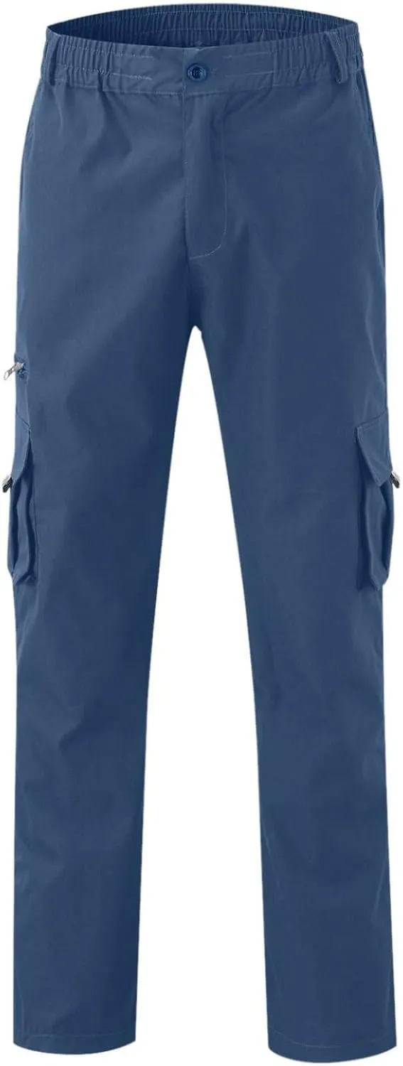 Men Joggers Chino Cargo Pants Hiking Outdoor Recreation Pants Twill Fitness Track Jogging Pants Casual Cotton Pants Sweatpant