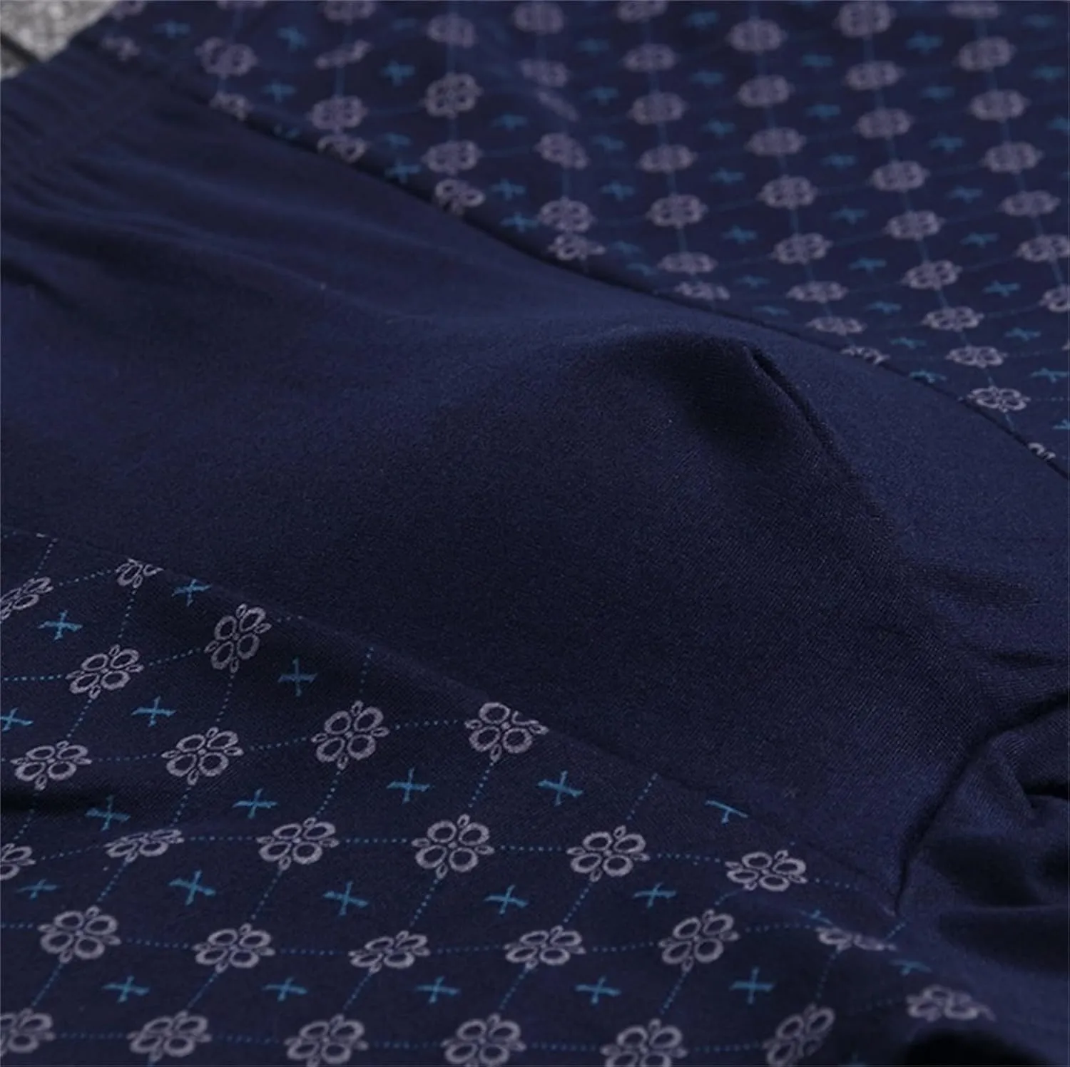 Men's Boxer Briefs Loose Fit Breathable Comfort Soft Underwear Plus Size Seamless Underwear Dot Print