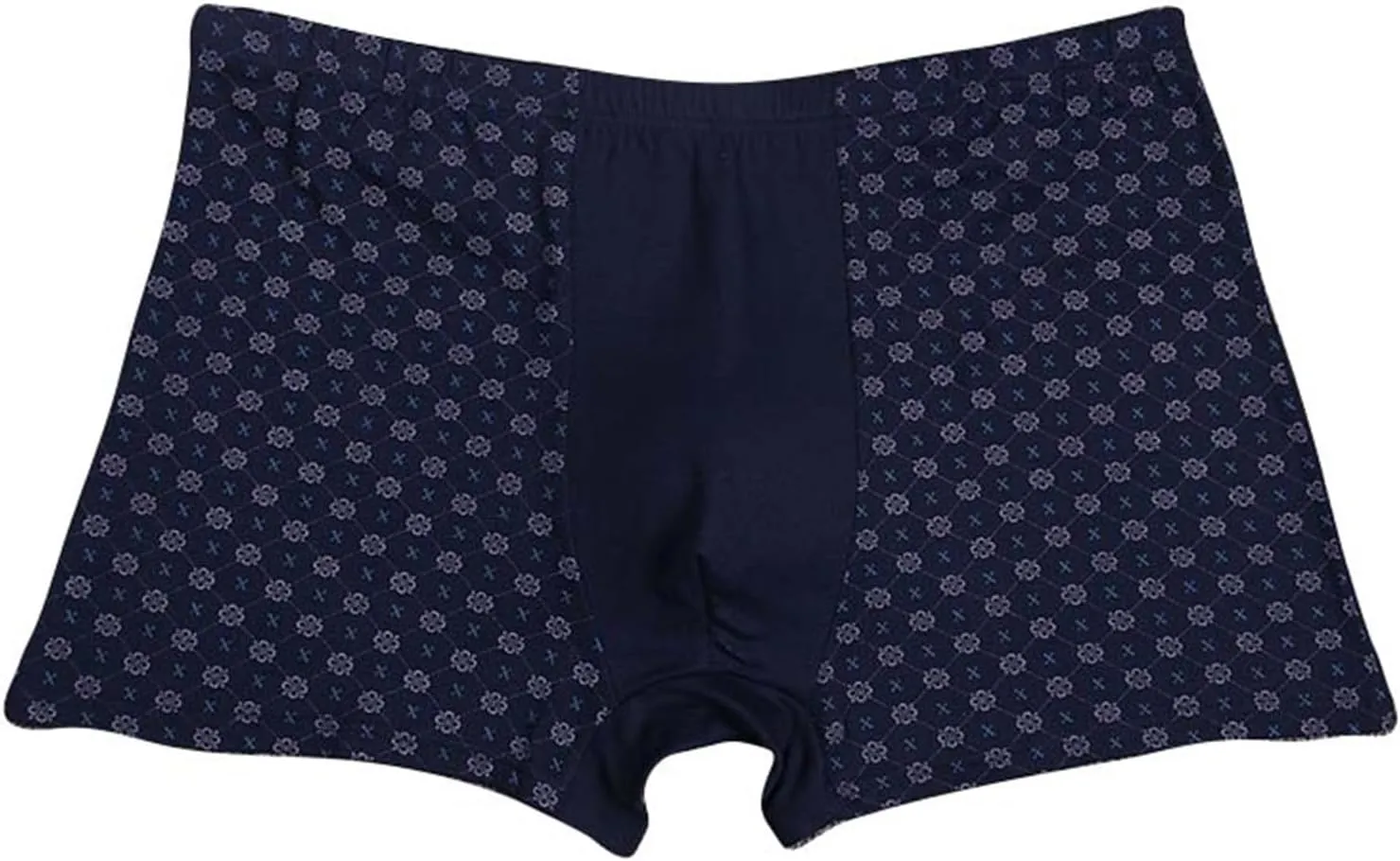 Men's Boxer Briefs Loose Fit Breathable Comfort Soft Underwear Plus Size Seamless Underwear Dot Print