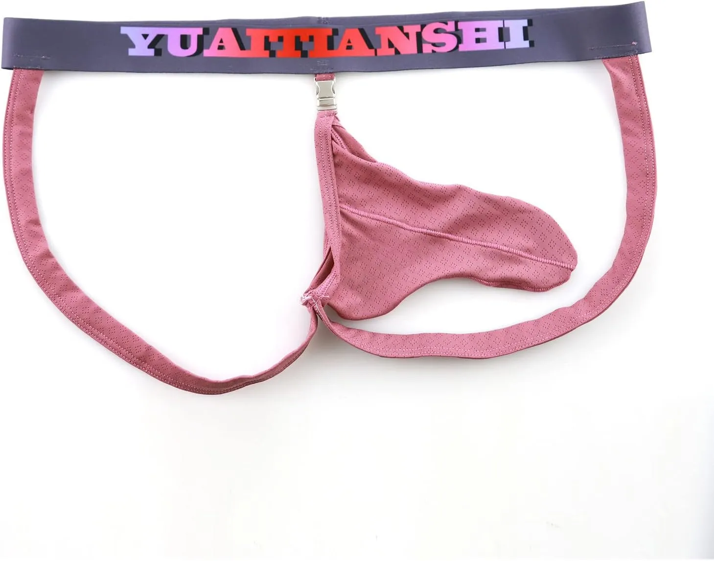 Mens Elephant Bulge Pouch Thong Underwear Sexy Low Rise Jockstraps Supporters T-Back Men's Thong G-String Underpants