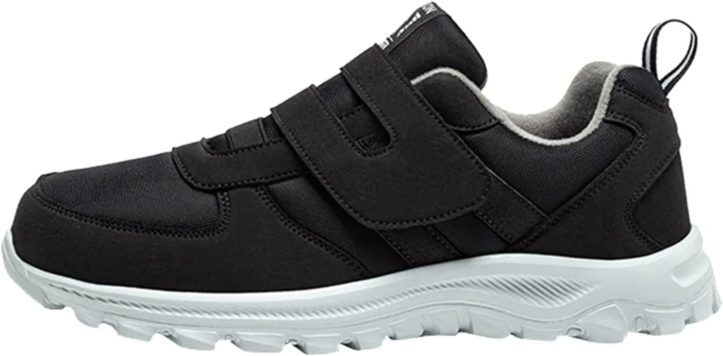 Mens Loafers & Slip-Ons Couple Models Men's Middle and Elderly Light and Comfortable Non Slip Hook Loop Walking