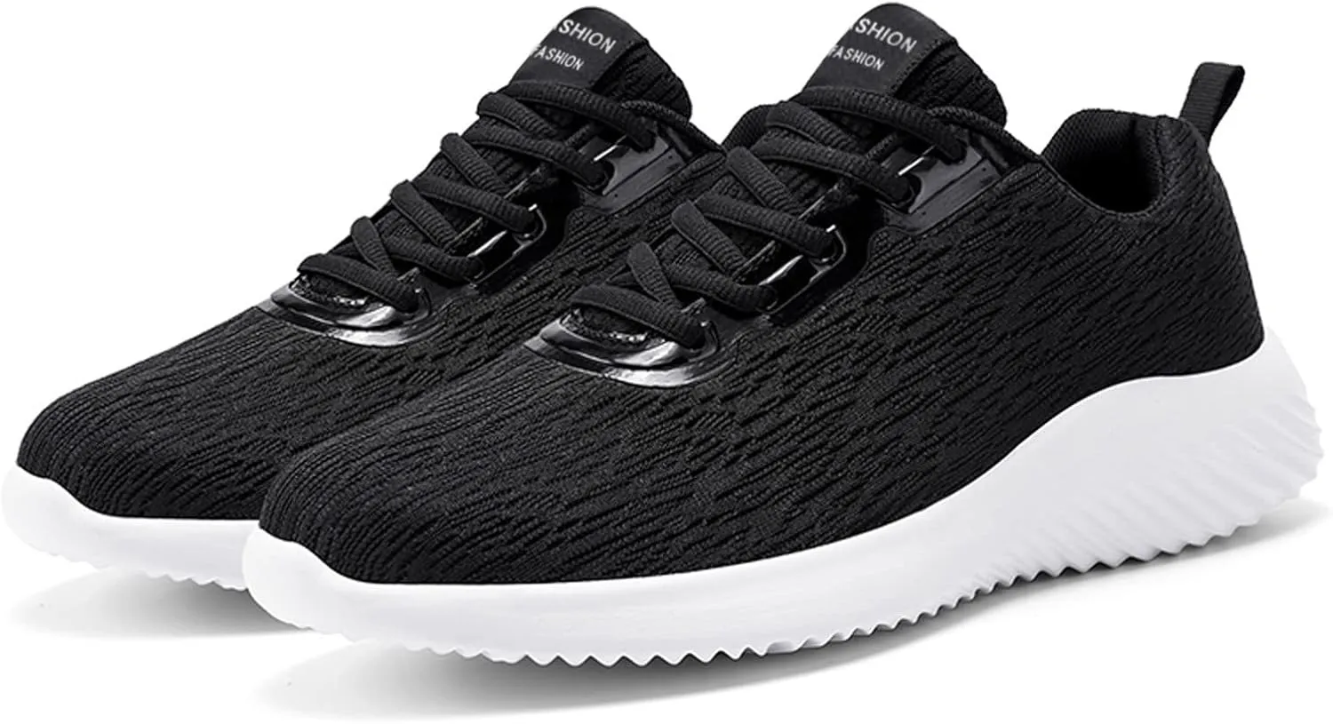 Mens Loafers & Slip-Ons Fashion Men Mesh Casual Sport Shoes Lace Up Solid Color Running Breathable Soft Bottom