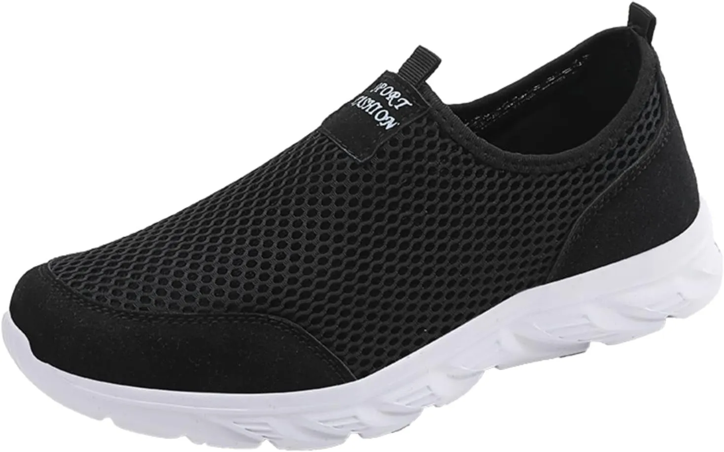 Mens Loafers & Slip-Ons Men Shoes Summer Lightweight Breathable Casual Shoes Single Mesh Casual Running Shoes