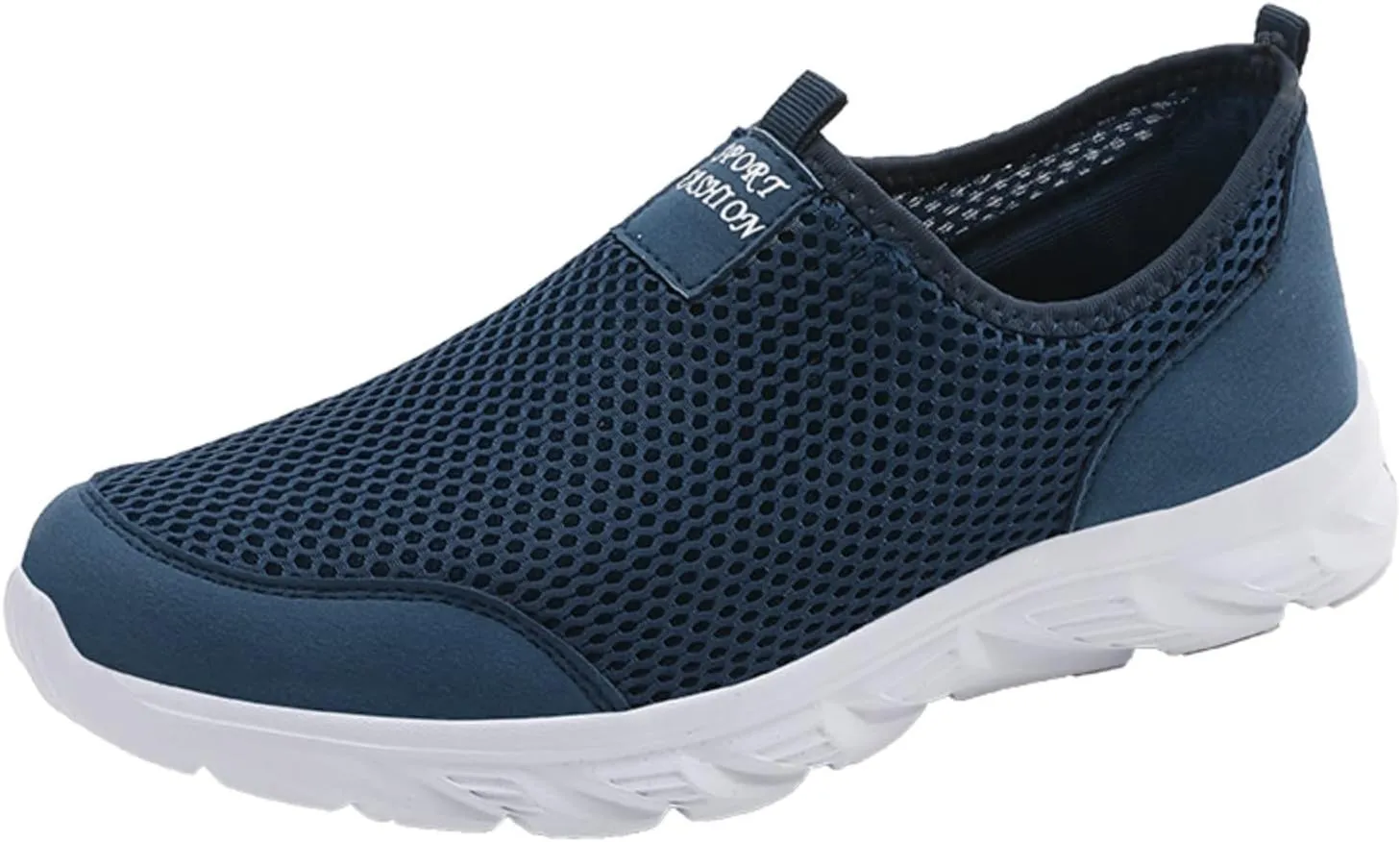 Mens Loafers & Slip-Ons Men Shoes Summer Lightweight Breathable Casual Shoes Single Mesh Casual Running Shoes
