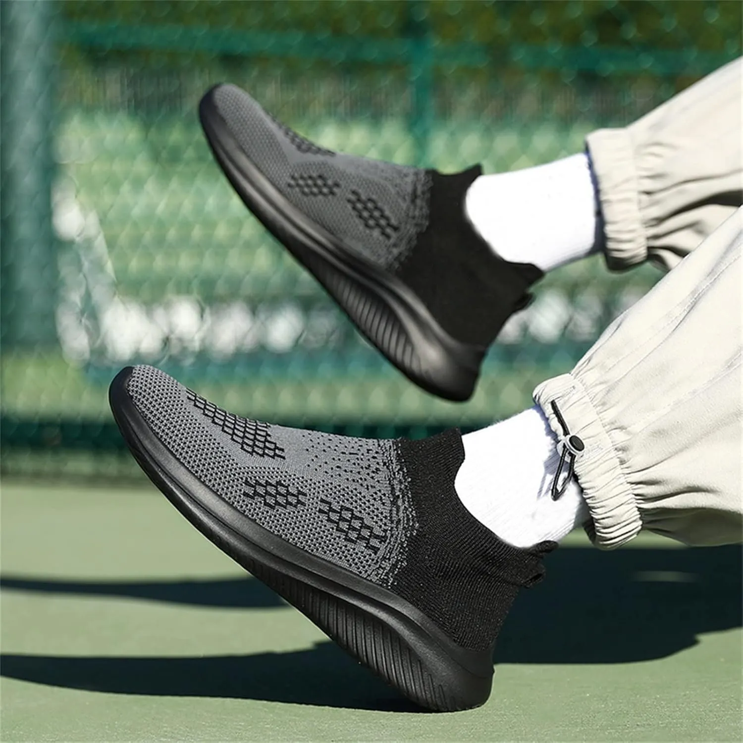 Mens Loafers & Slip-Ons Mens Couple Shoes Casual Shoes Slip On Breathable Fashion Flat Casual Shoes Walking