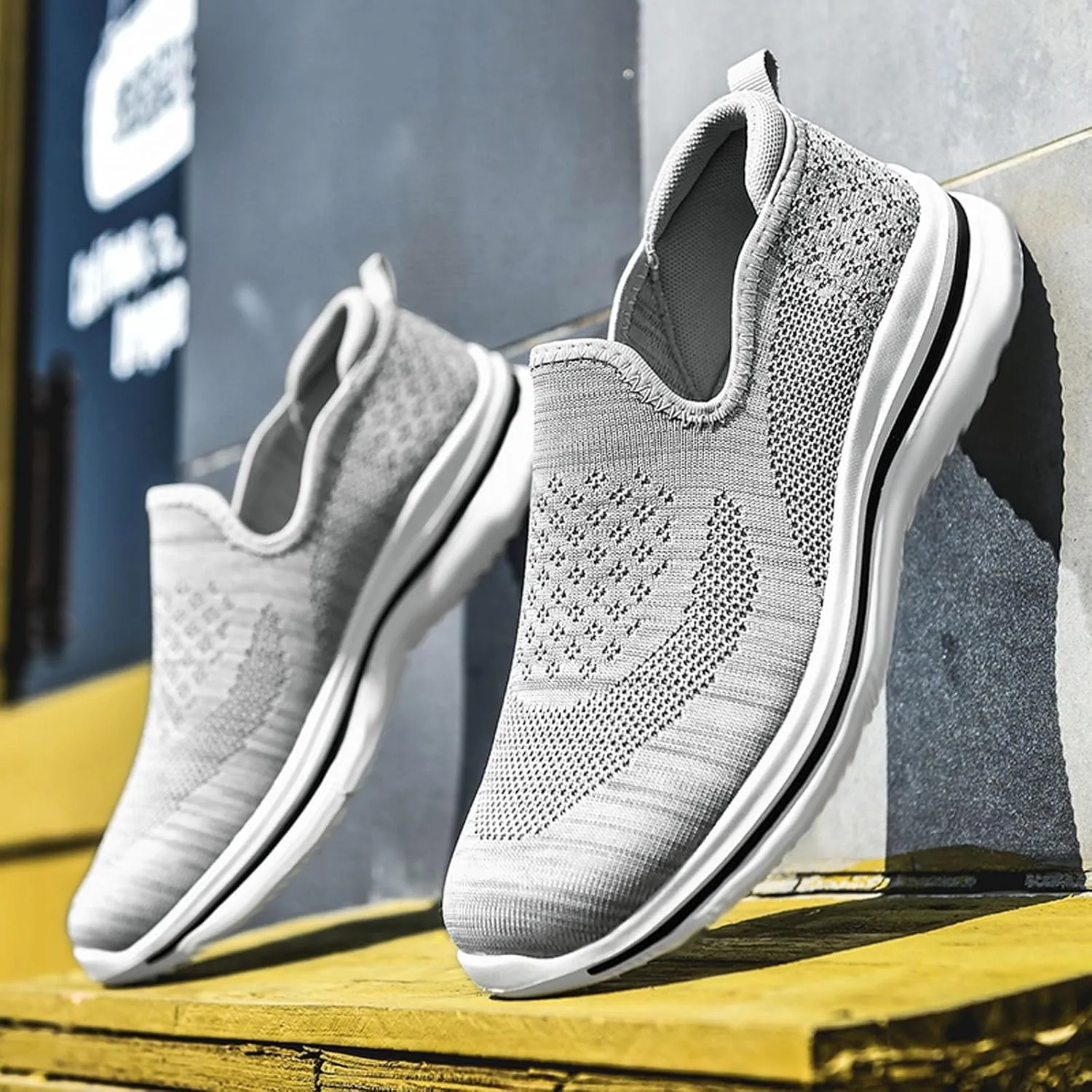 Mens Loafers & Slip-Ons Mens Large Size Loafers Outdoor Casual Running Shoes One Stirrup Loafers Sneakers