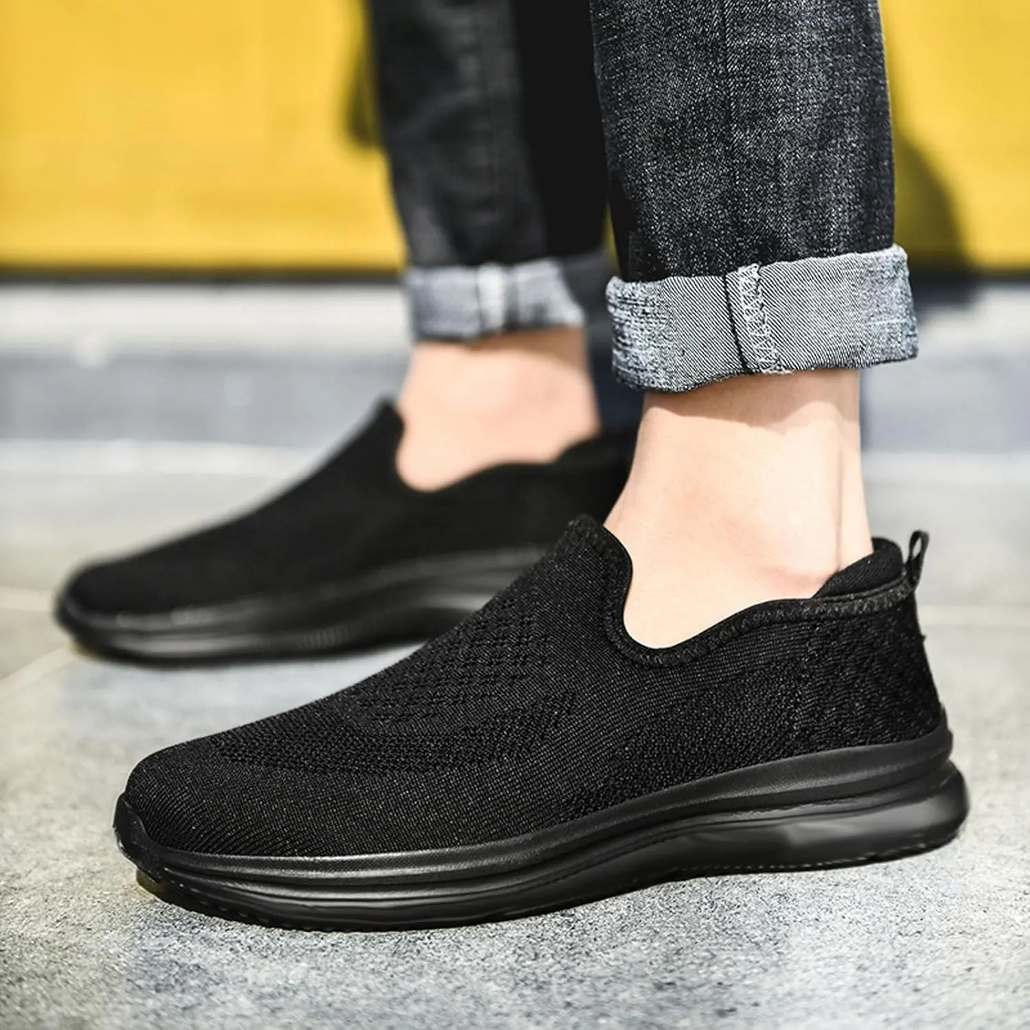 Mens Loafers & Slip-Ons Mens Large Size Loafers Outdoor Casual Running Shoes One Stirrup Loafers Sneakers