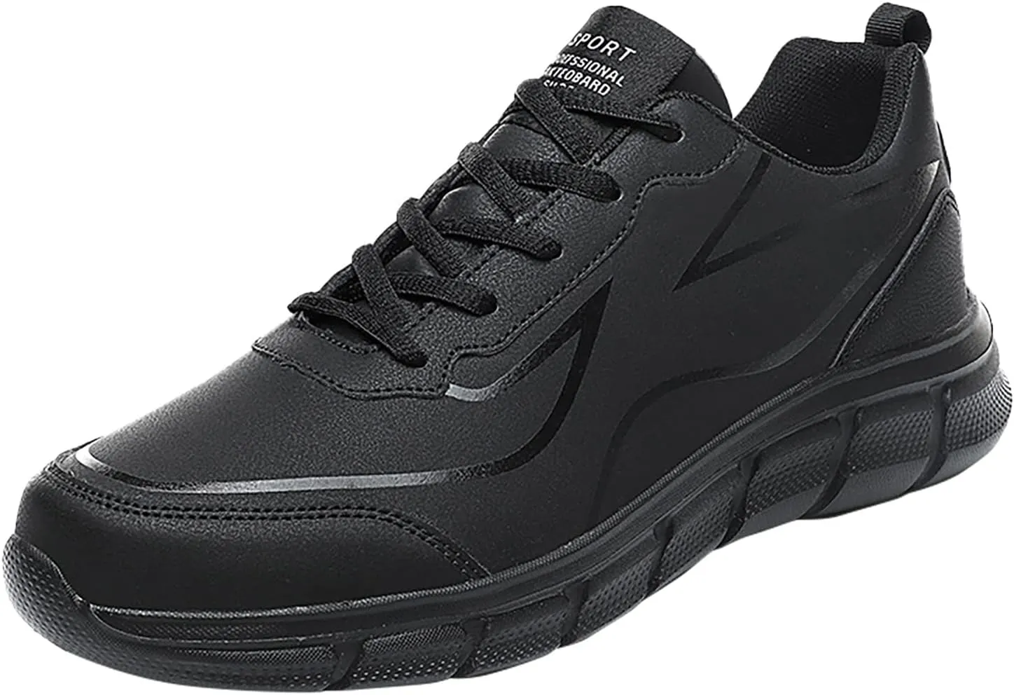 Mens Loafers & Slip-Ons Outdoor Men Mountaineering Casual Sport Shoes Lace Up Solid Color Running Breathable Soft