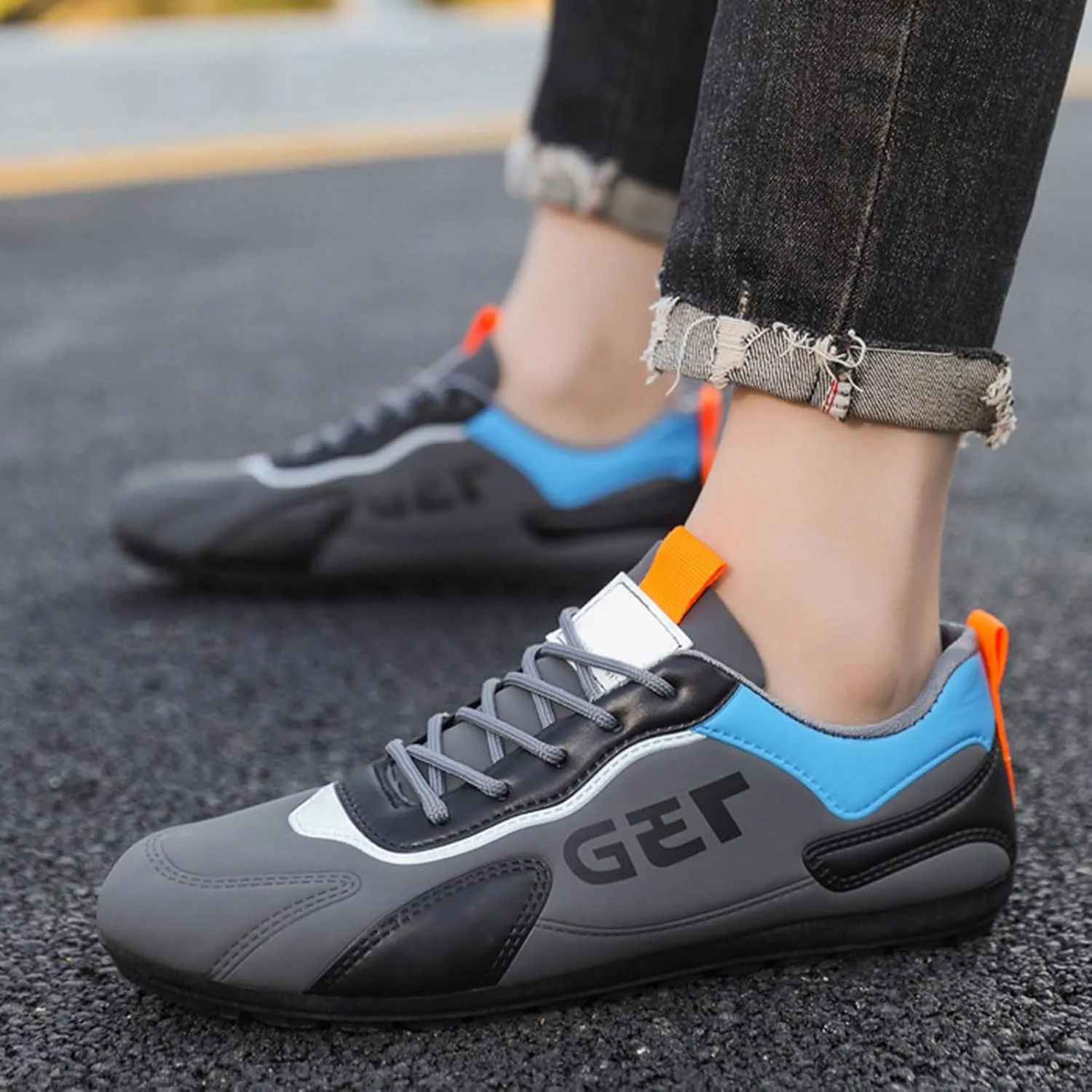 Mens Loafers & Slip-Ons Spring New Men's Shoes Fashionable Casual Sneakers Men's Slip On Running Sneakers for Men