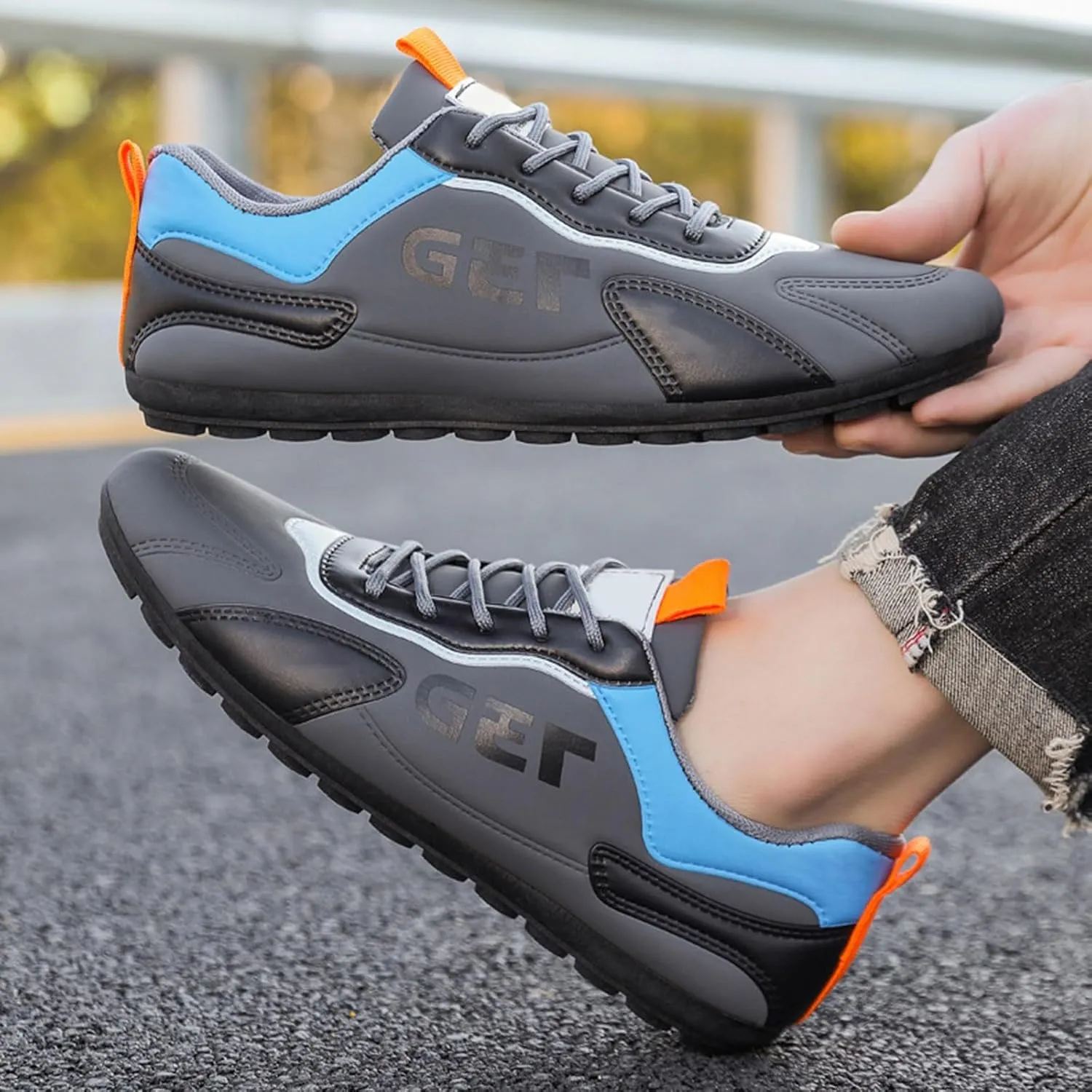 Mens Loafers & Slip-Ons Spring New Men's Shoes Fashionable Casual Sneakers Men's Slip On Running Sneakers for Men