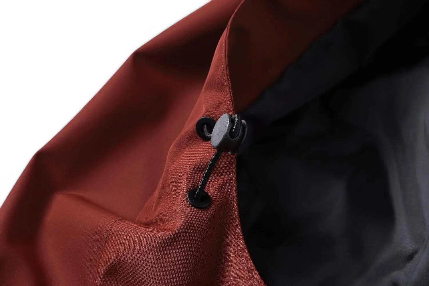 Men's Rain Jackets Waterproof Shell Coats Hooded Lightweight Rain Coat for Outdoor Hiking 4 Pockets Windbreaker