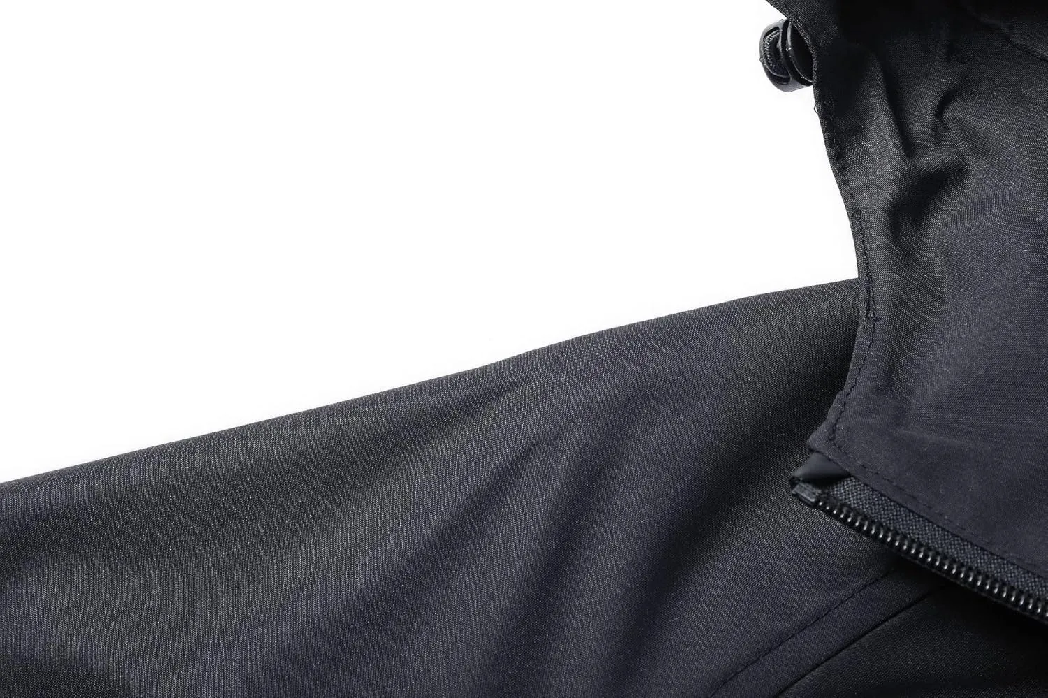 Men's Rain Jackets Waterproof Shell Coats Hooded Lightweight Rain Coat for Outdoor Hiking 4 Pockets Windbreaker