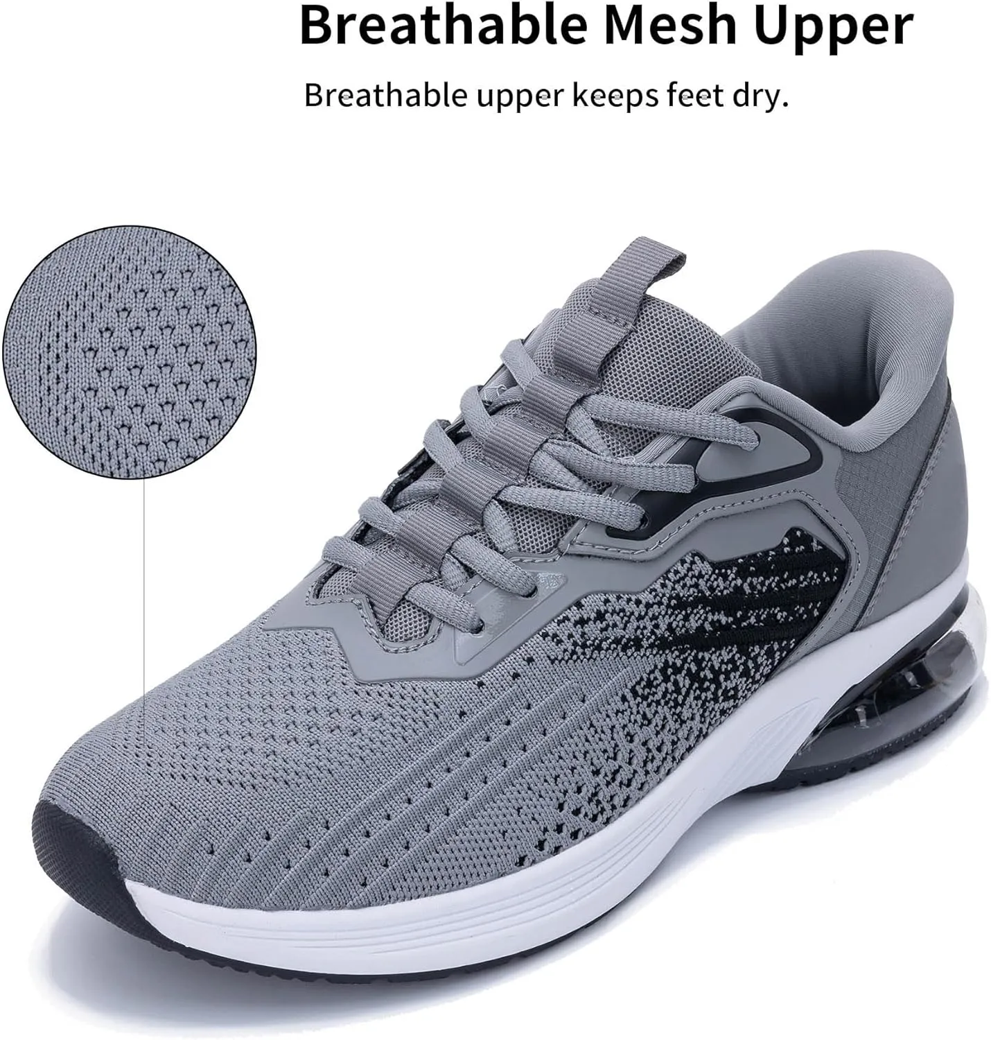 Mens Running Shoes Tennis Sneakers Sport Athletic Sneakers for Gym Jogging Fitness Walking