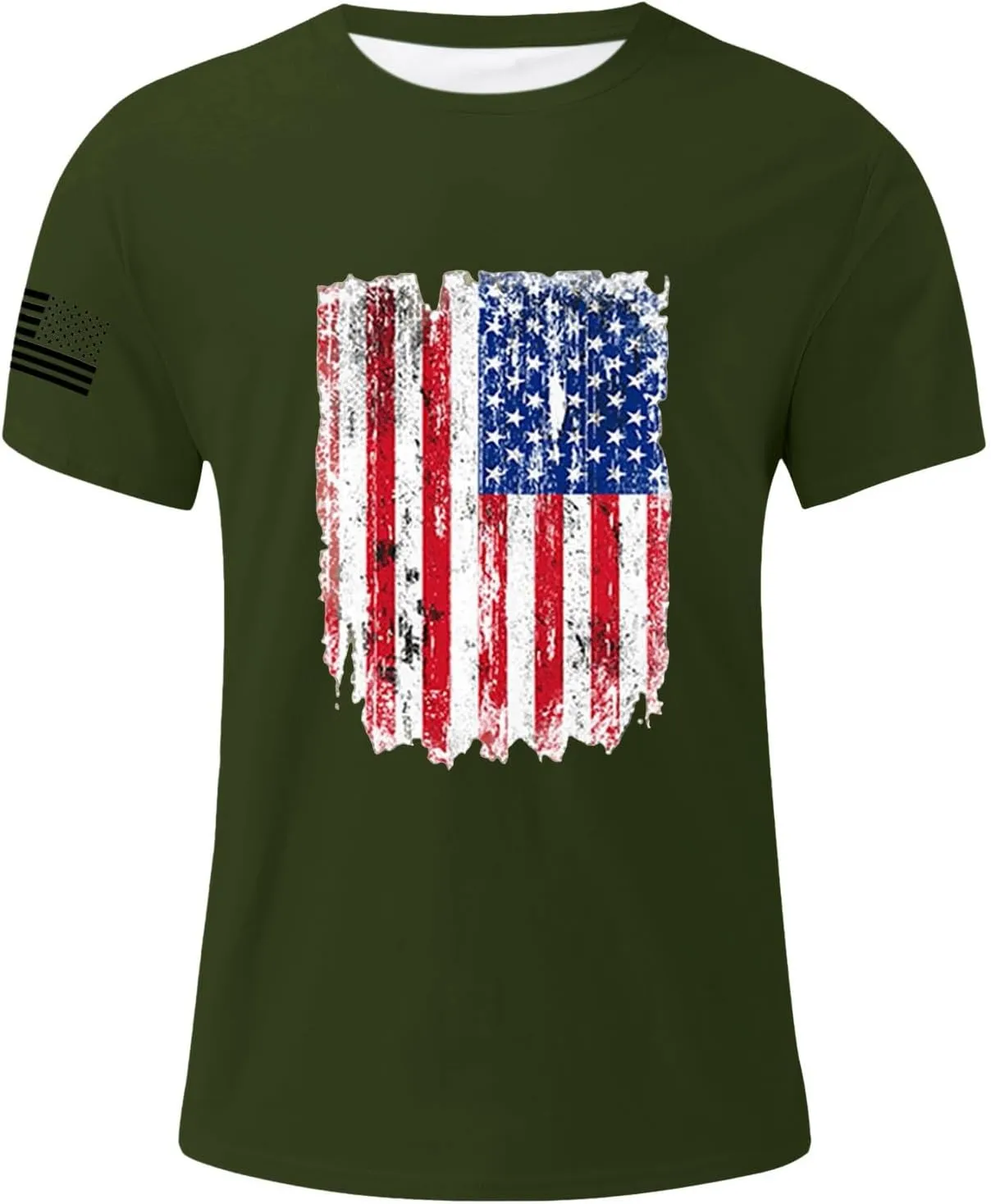 Mens T Shorts Men's Everyday Soft Crewneck T-Shirt Tee Long Shirts Athletic Large for Men Shirt Knit Tri-Blend