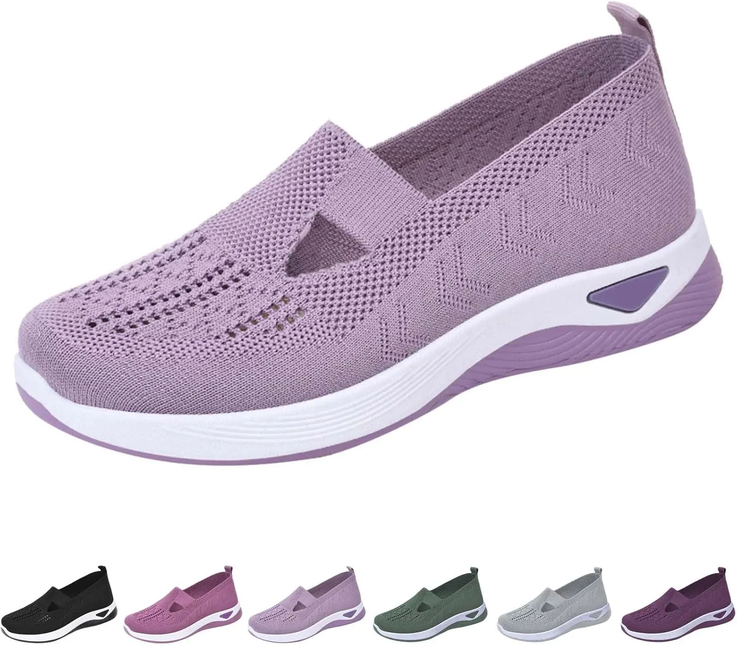 Orthopedic Shoes for Women Breathable Soft Slip On Mens Dress Shoes Casual Casual Shoes Trendy Women's Fashion Sneakers White Tennis Shoe Loafers Shoe