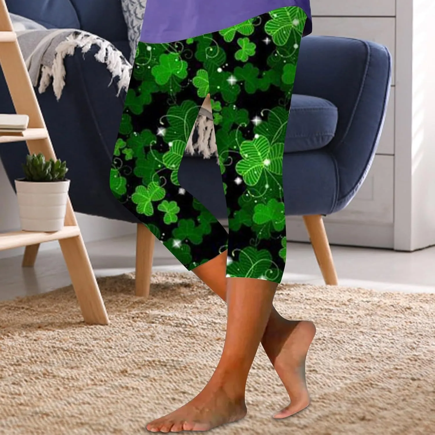 Plus Size Tummy Control Casual Leggings for Women Leggings with Bow in The Back Leggings Adult Women