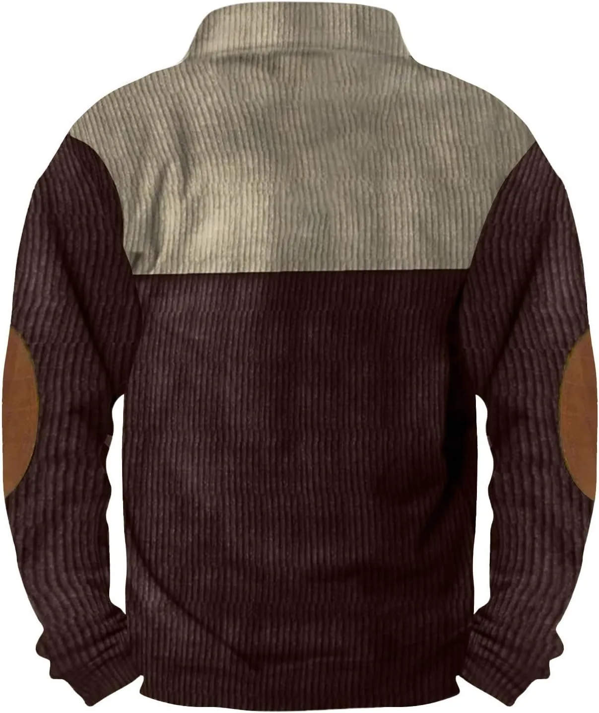 RTRDE Men's Henley Pullover Sweatshirts Long Sleeve Shirts Casual Thermal Loose Fit Button Up Pullovers, S-3XL