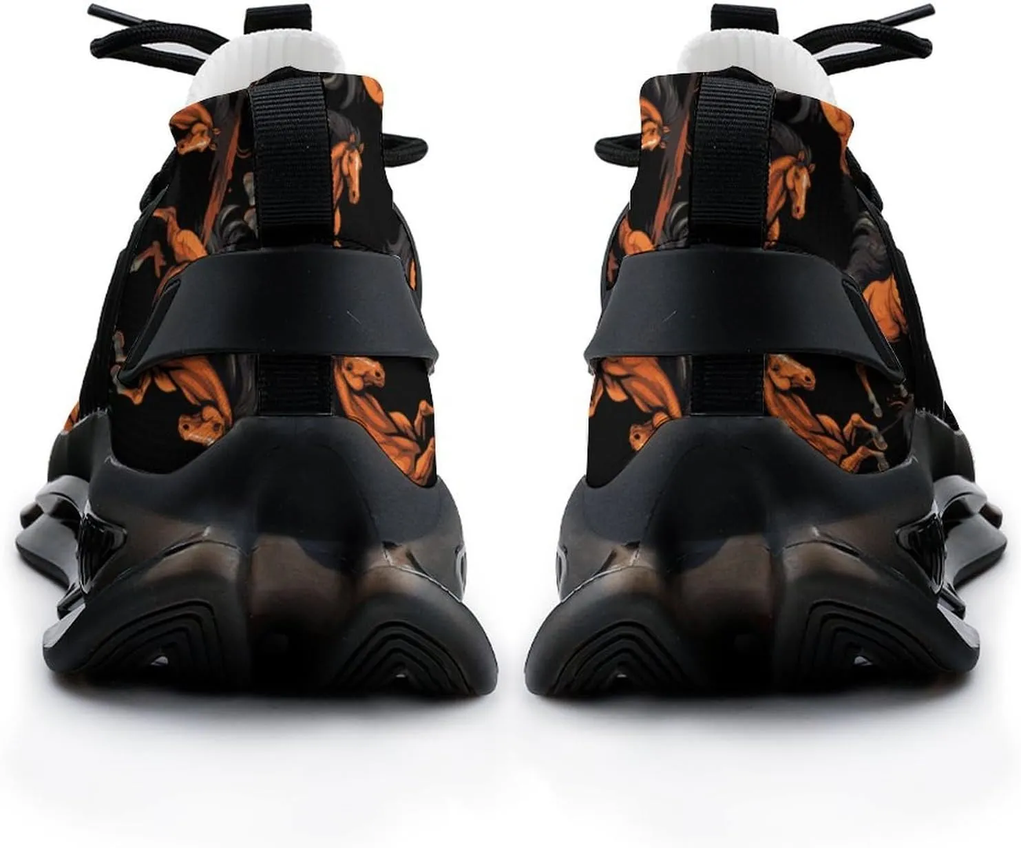 Running Horse Mens Sneakers Running Shoes Lightweight Athletic Shoes for Jogging Walking Gym
