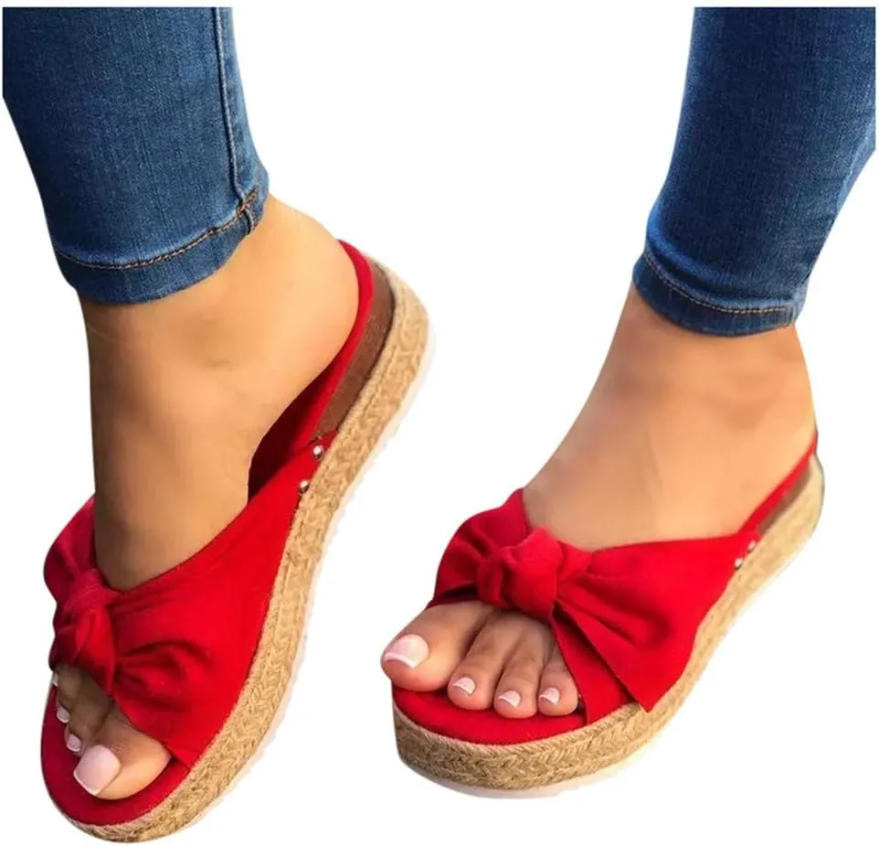 Sandals for Women Flat,2020 Fashion Snakeskin Comfy Platform Sandal Shoes Summer Beach Travel Fashion Flip Flops
