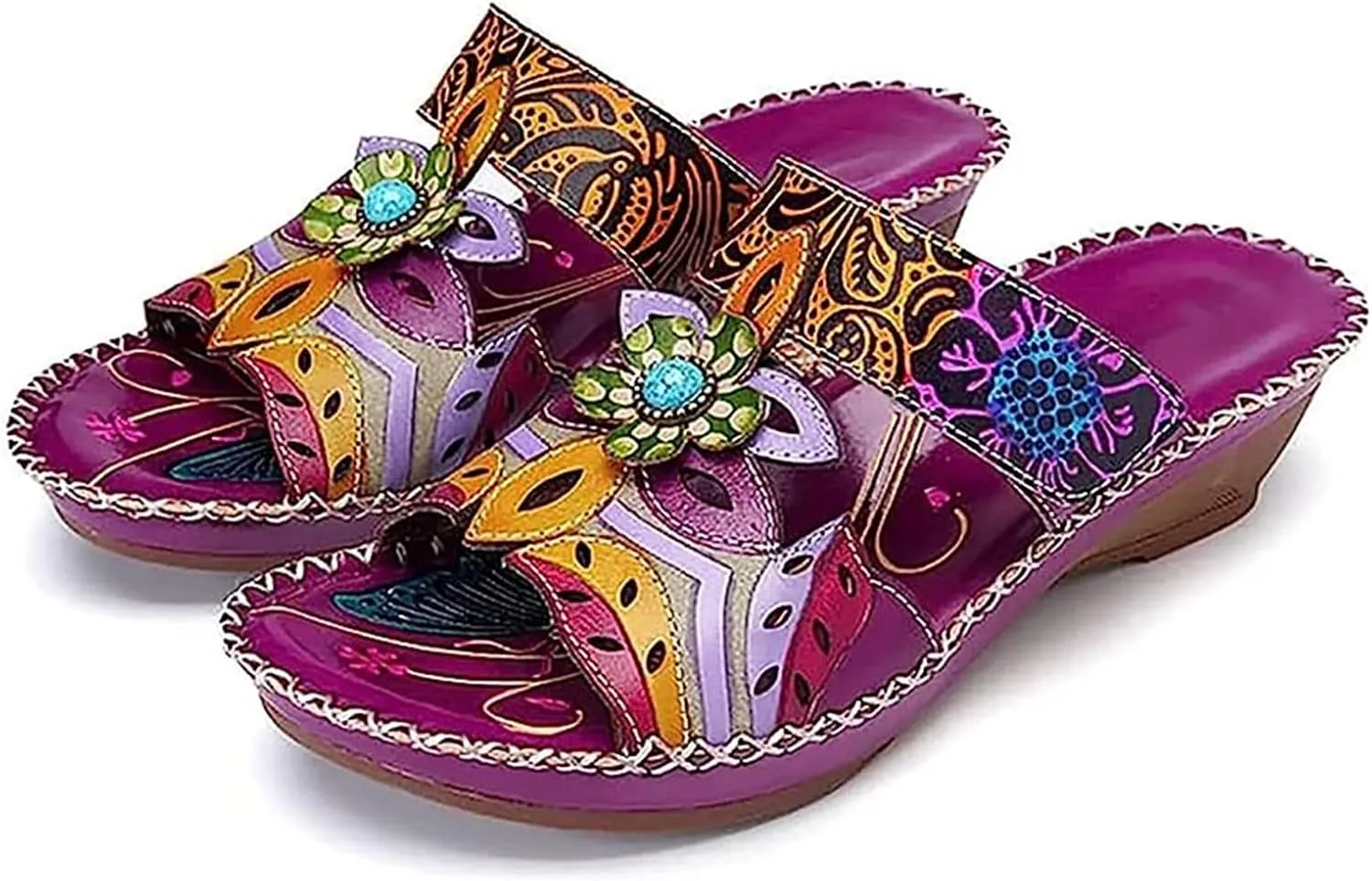 Sandals Women Comfortable Walking Orthopedic Slippers Orthotic Slides Flip Flops With Plantar Fasciitis Arch Support