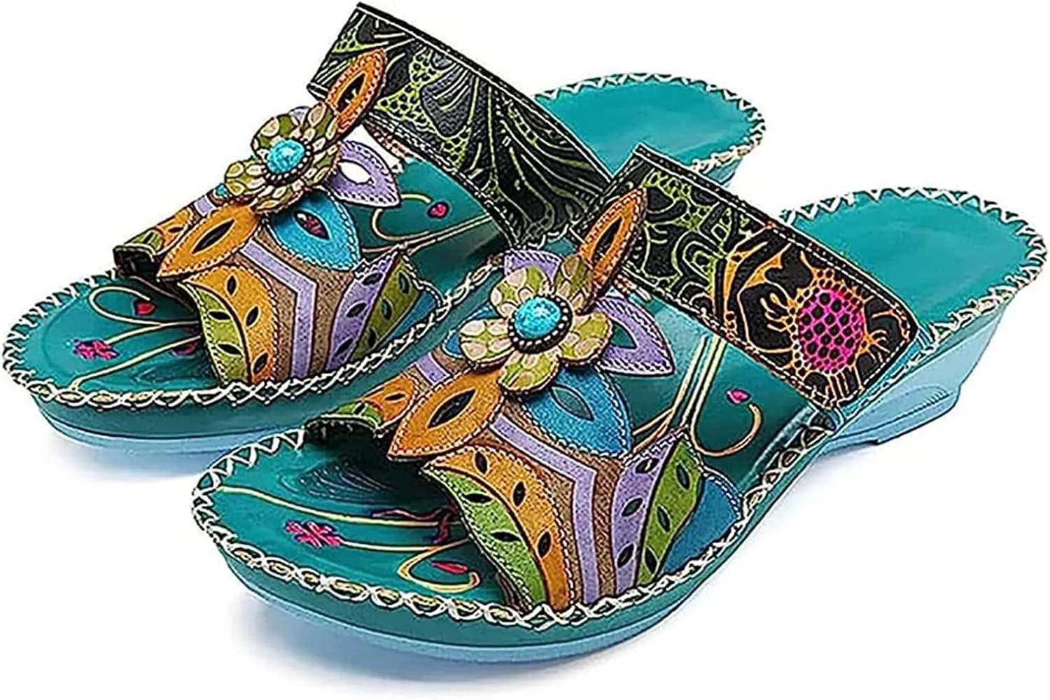 Sandals Women Comfortable Walking Orthopedic Slippers Orthotic Slides Flip Flops With Plantar Fasciitis Arch Support