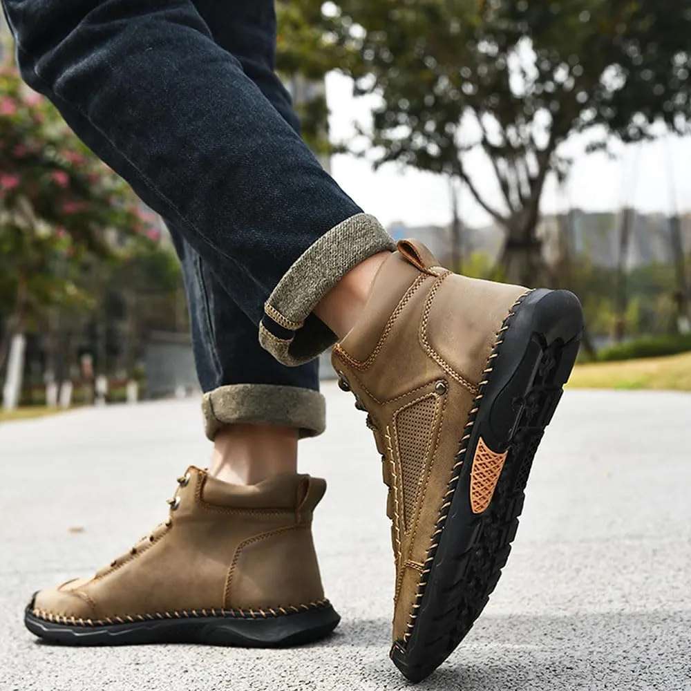 Sawbehind Mens Boots,Sawbehind Leather Boots Mens for men