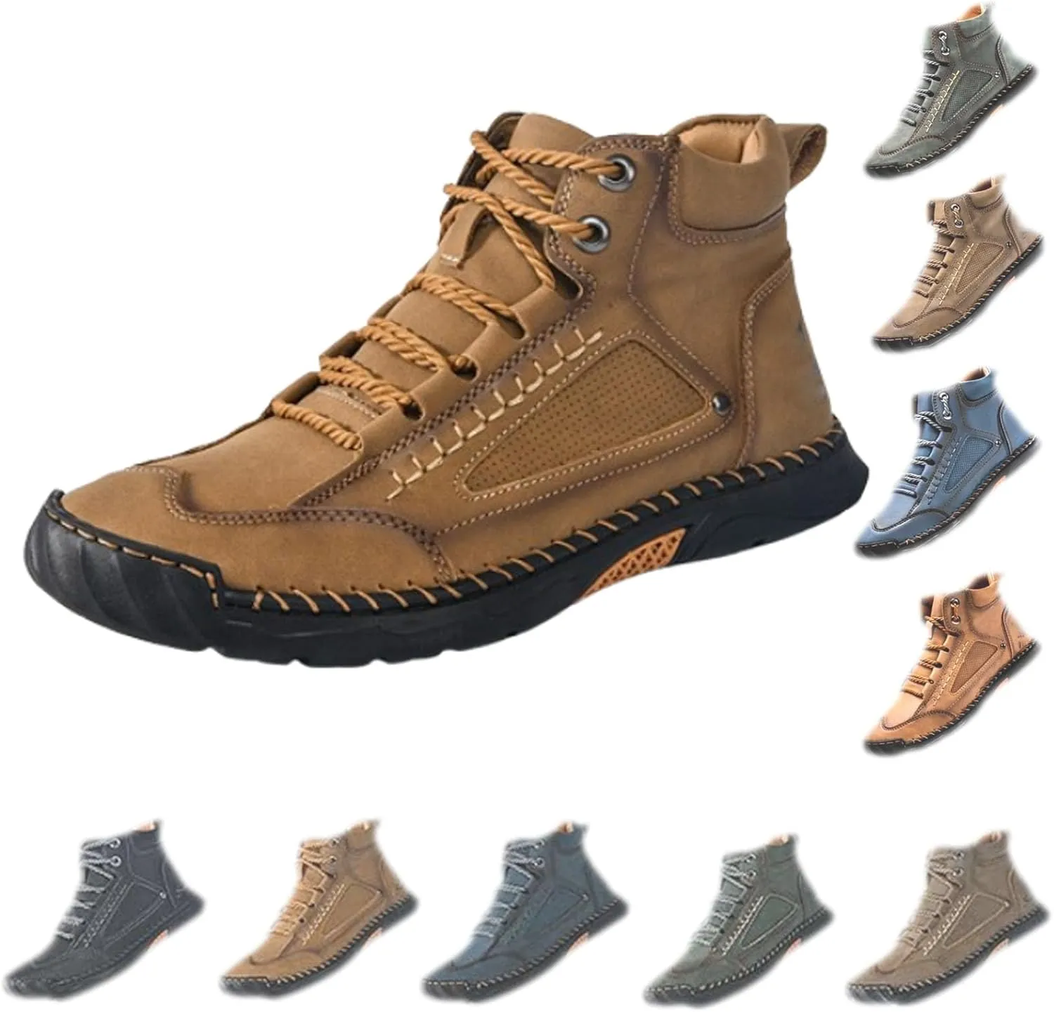 Sawbehind Mens Boots,Sawbehind Leather Boots Mens for men