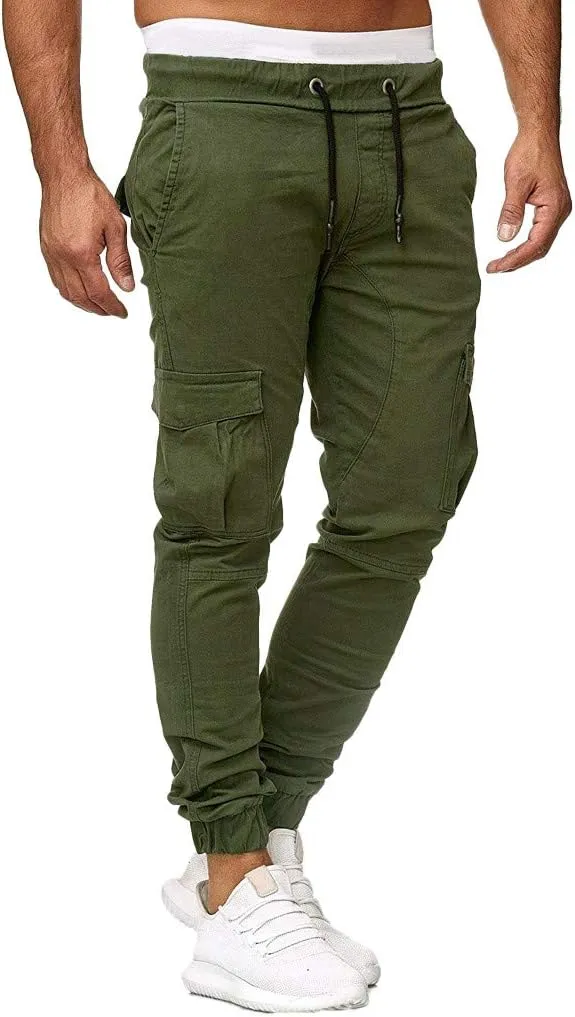 sdbrld Mens Pants Relaxed Fit Sweatpants For Men Mens Flex Ripstop Tactical Pants Lightweight Hiking Casual Cargo Pants with Multi Pockets Water Resistant