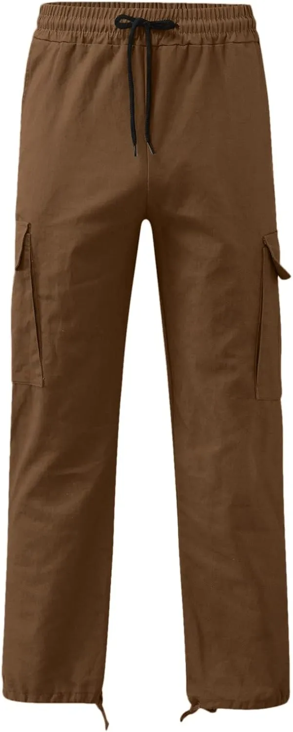 sdbrld Mens Pants Relaxed Fit Work Pants For Men Stretch Mens Flex Ripstop Tactical Pants Lightweight Hiking Casual Cargo Pants with Multi Pockets Water Resistant