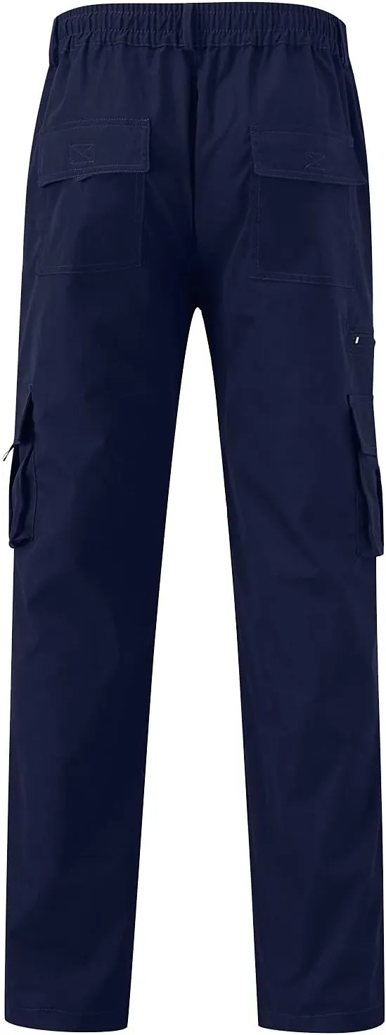 sdbrld Sweatpants For Men Men's Hip Hop Joggers Splice Drawstring Cargo Pants Fashion Hiking Running Sweatpants Trousers