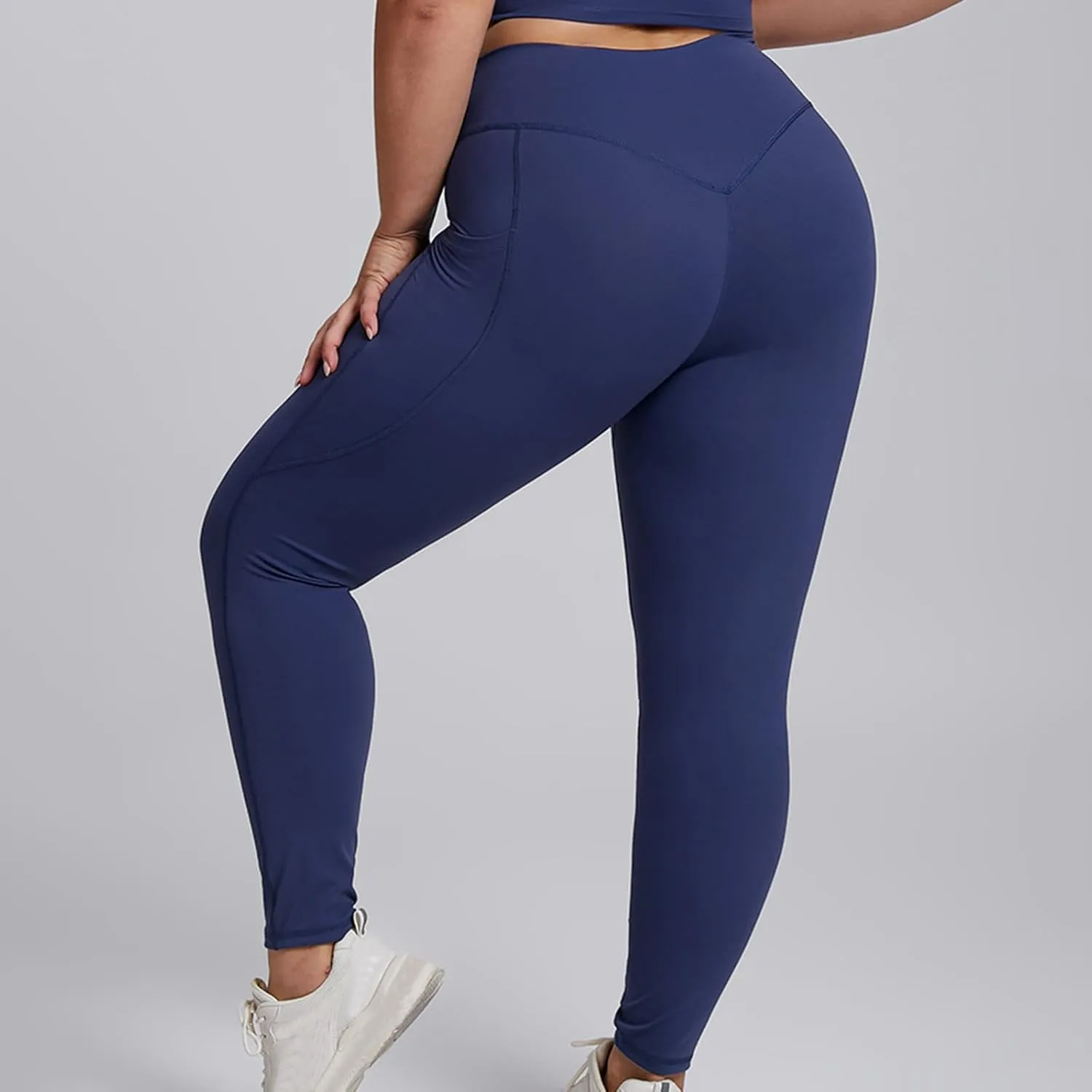 SEAOPEN Leggings for Women Plus Size Butt Lifting Yoga Pants High Waist Tummy Control Leggings Workout Athletic Leggings