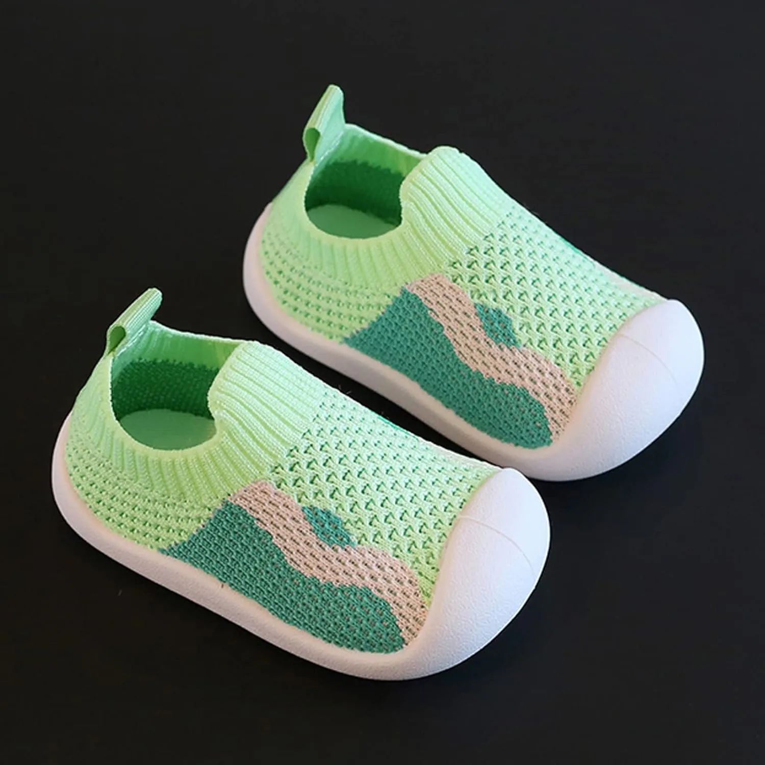 Size 4 Infant Girl Shoes Girls Boys Kids Leisure Shoes Mesh Soft Bottom Breathable Toddler Boys Tennis Shoes