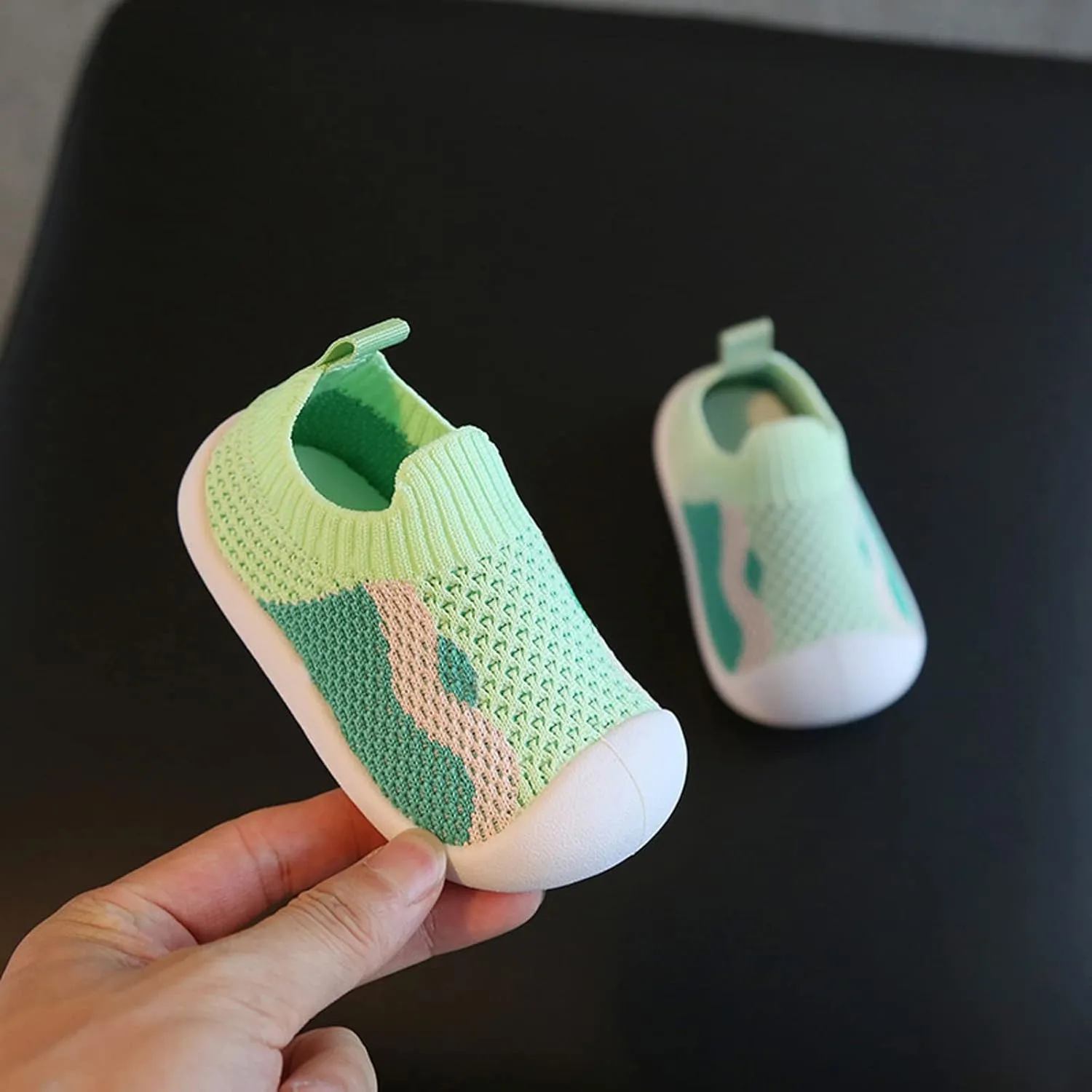 Size 4 Infant Girl Shoes Girls Boys Kids Leisure Shoes Mesh Soft Bottom Breathable Toddler Boys Tennis Shoes