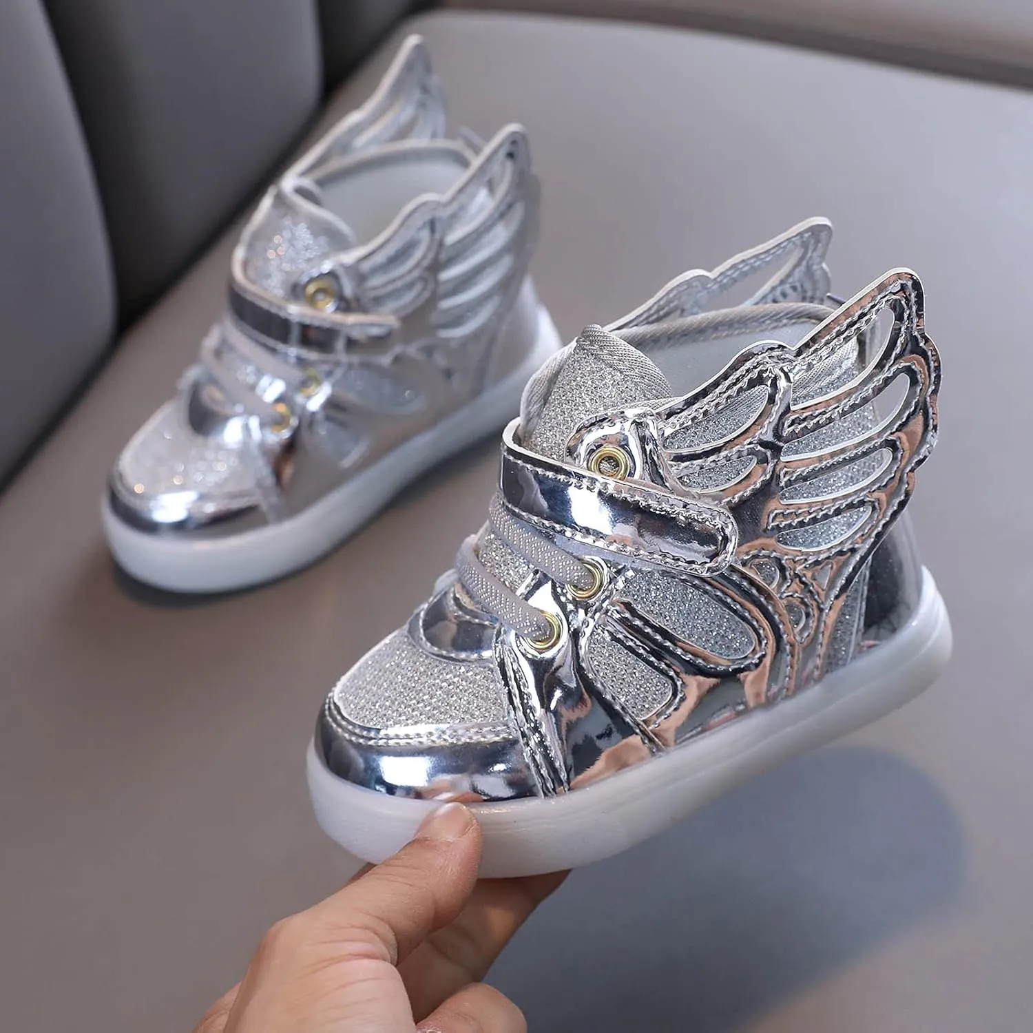 Size 9 Toddler Girl Shoe Bling Children Luminous Girls Light Led Kids Baby Shoes Sport Baby Toddler Boy Shoe