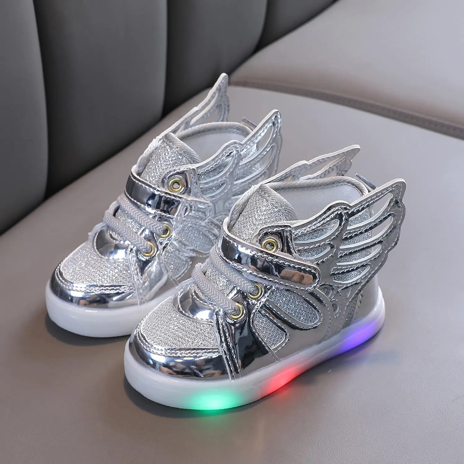 Size 9 Toddler Girl Shoe Bling Children Luminous Girls Light Led Kids Baby Shoes Sport Baby Toddler Boy Shoe
