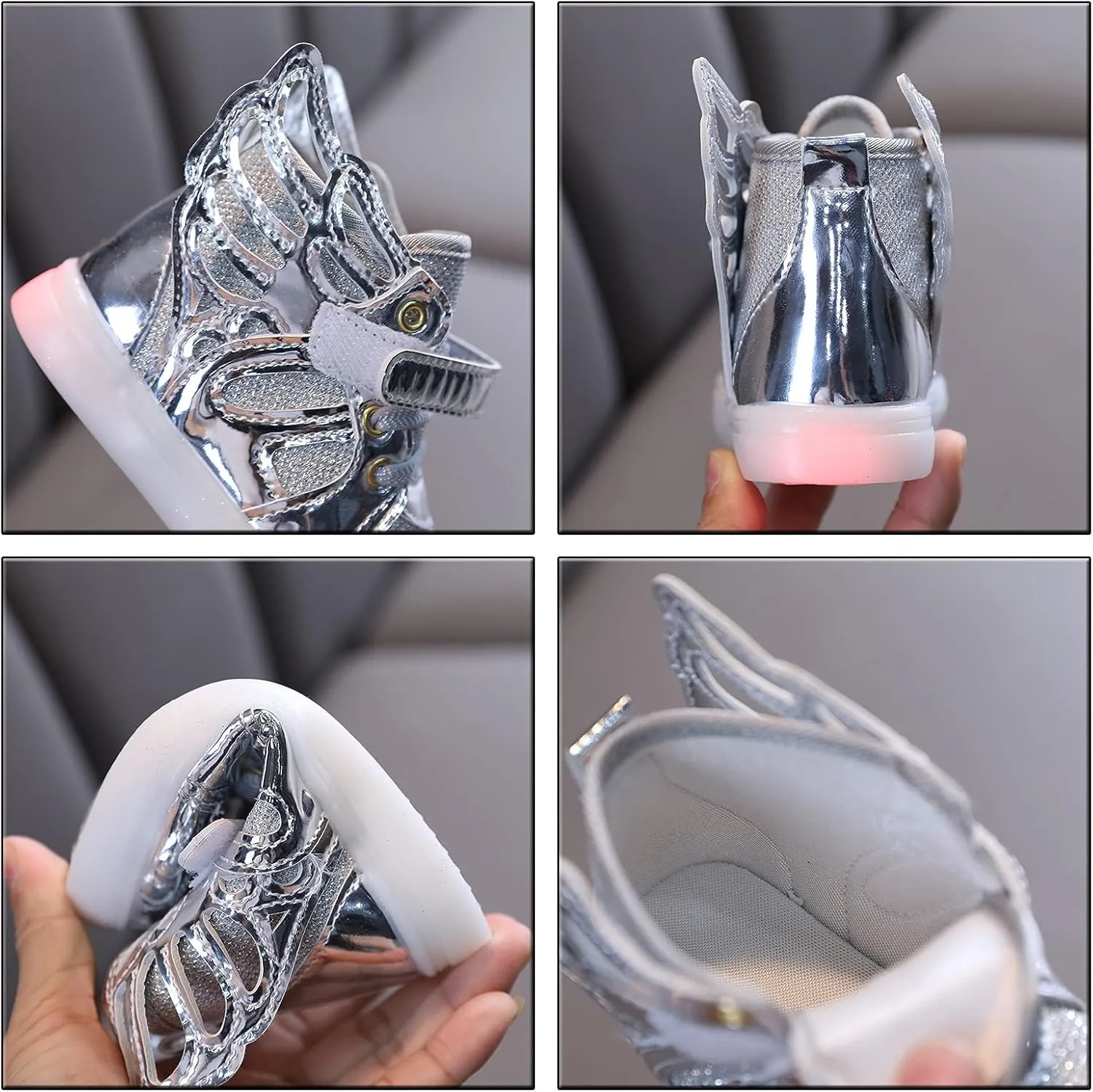 Size 9 Toddler Girl Shoe Bling Children Luminous Girls Light Led Kids Baby Shoes Sport Baby Toddler Boy Shoe