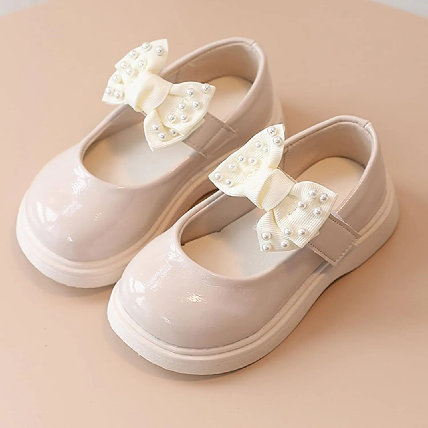 Slipper Kids Girl Girls Sandals Children Shoes Pearl Bow Tie Princess Shoes Dance Shoes Size 13 Slippers