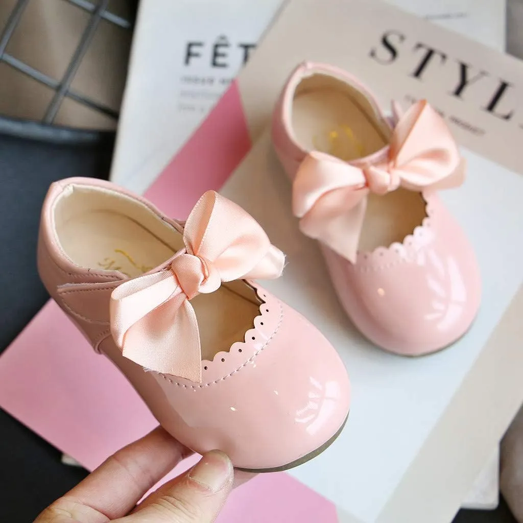 Sneaker for Toddler Boy Leather Shoes Princess Kids Toddler Sandals Knot Girls Infant Baby Baby Shoes Baby Boy Shoe Size 6